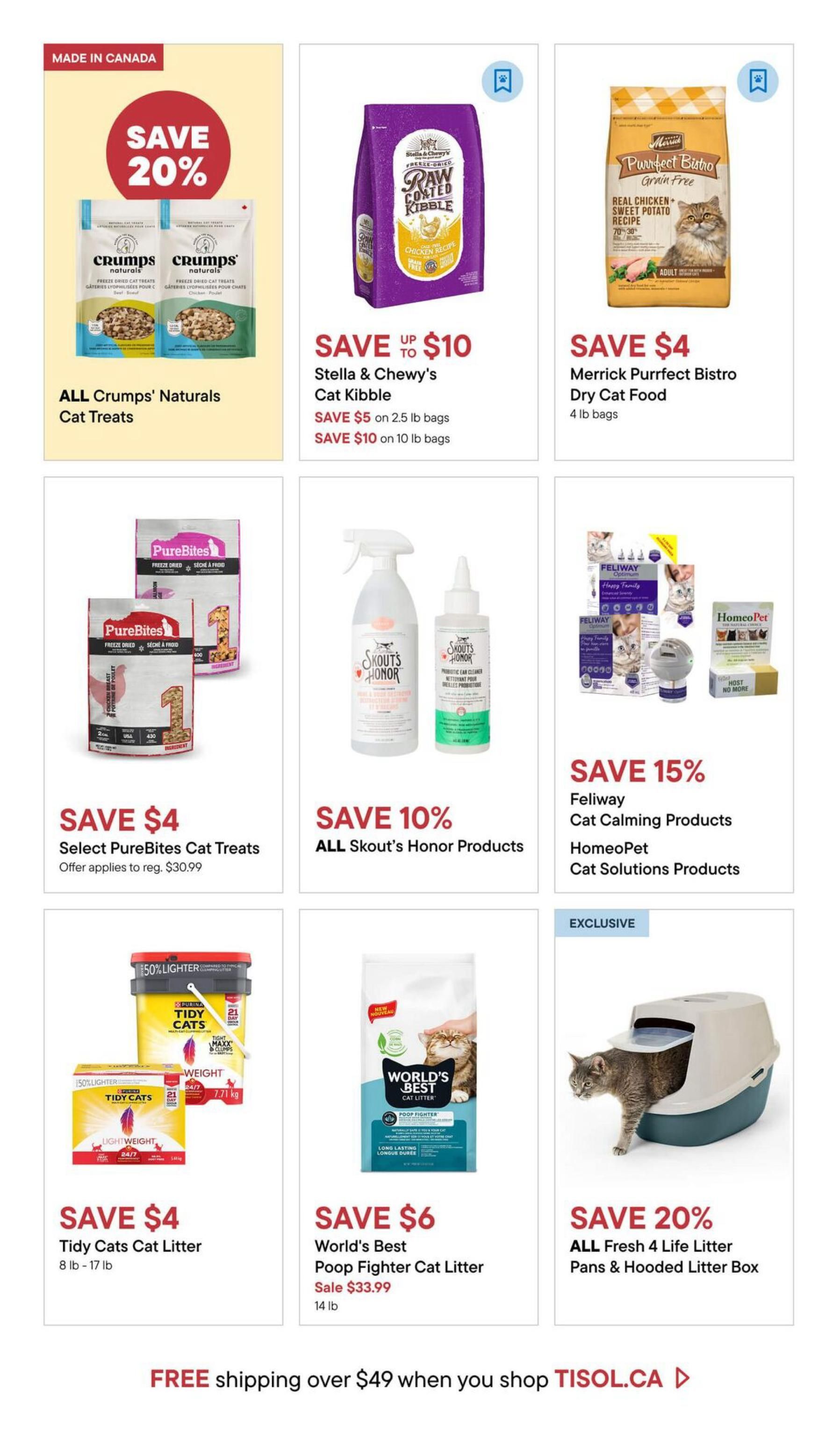 Tisol Pet Nutrition & Supply Stores Flyer June 25 to July 8