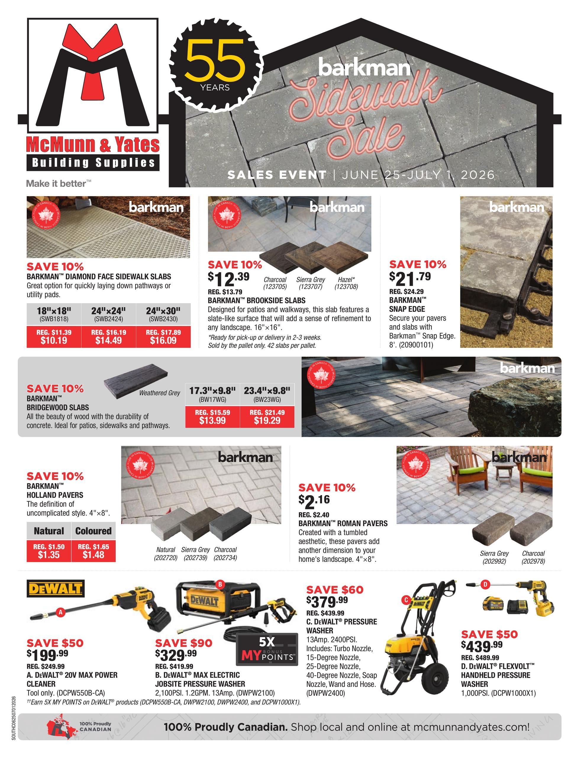 McMunn & Yates Building Supplies Flyer June 25 to July 1