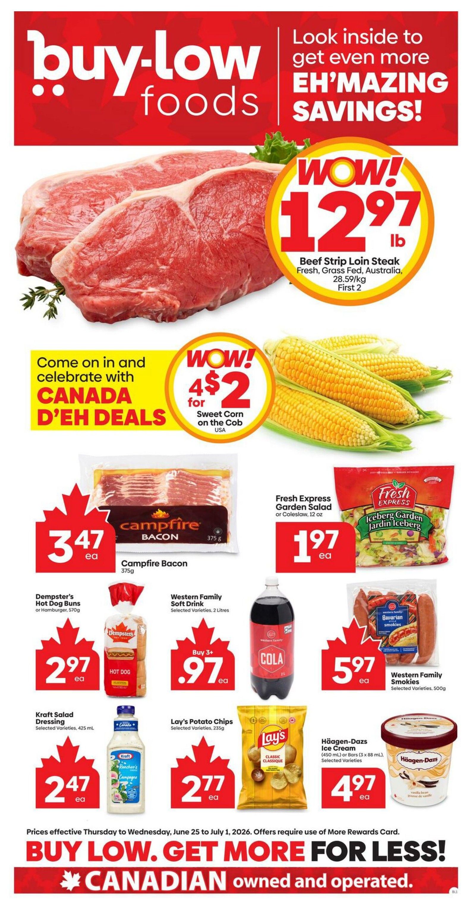 Buy-Low Foods Flyer June 25 to July 1