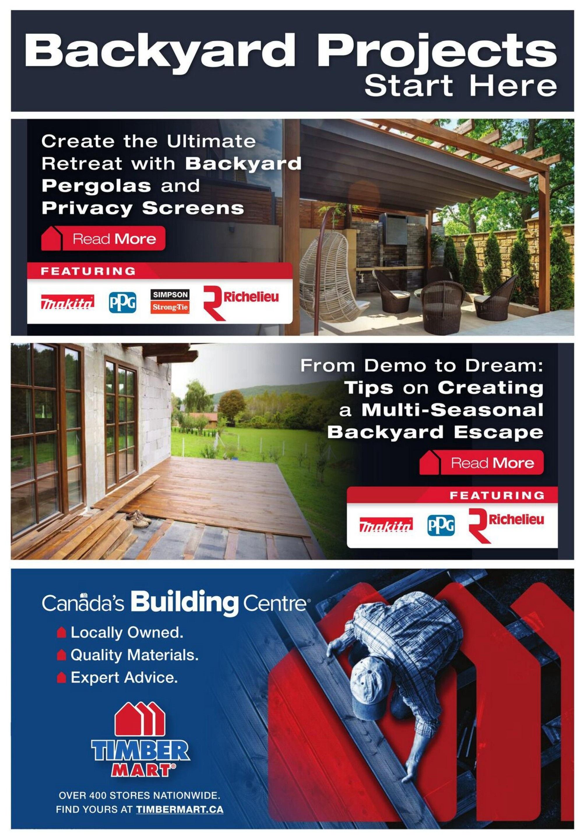 Timber Mart Flyer June 25 to July 15