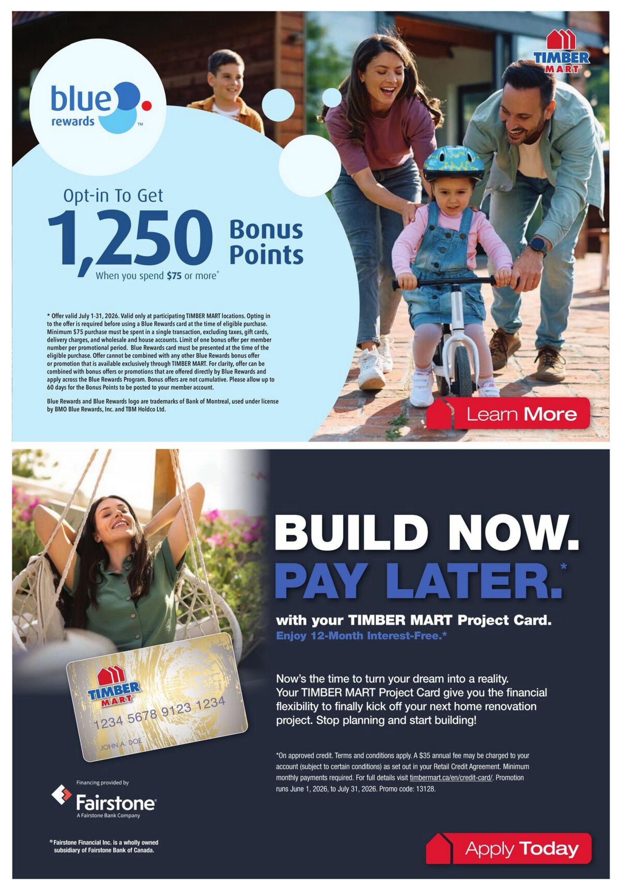 Timber Mart Flyer June 25 to July 15