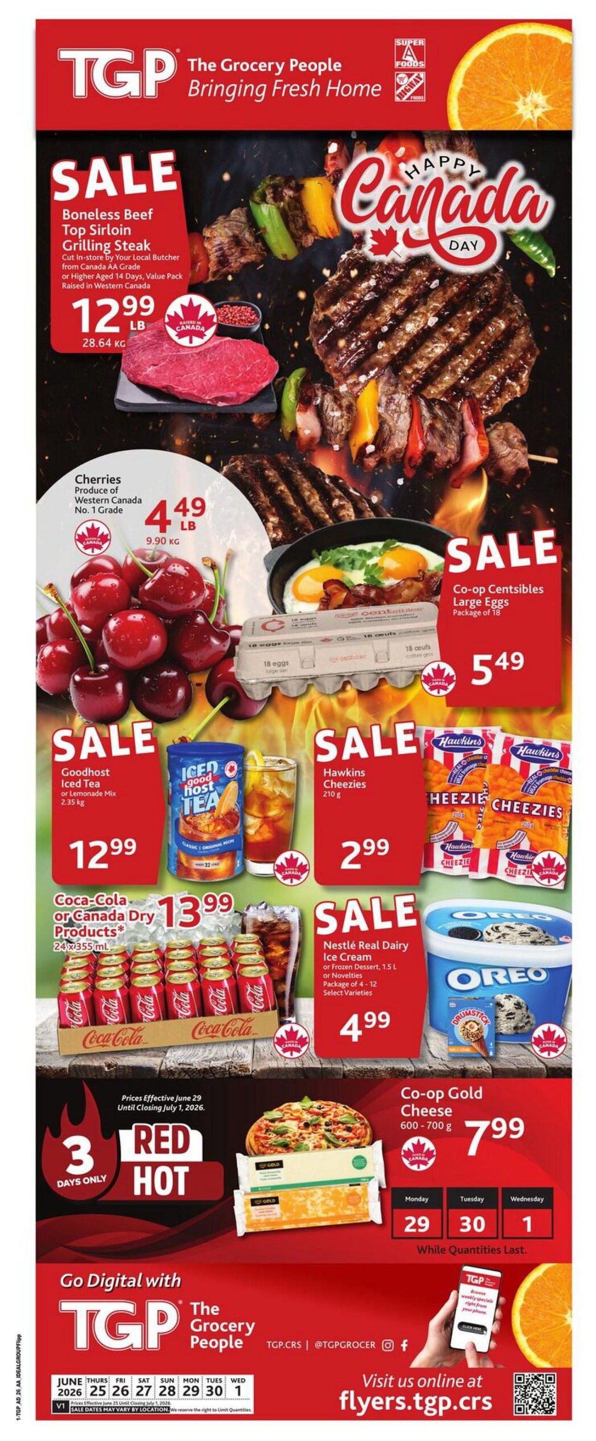 TGP The Grocery People Flyer June 25 to July 1