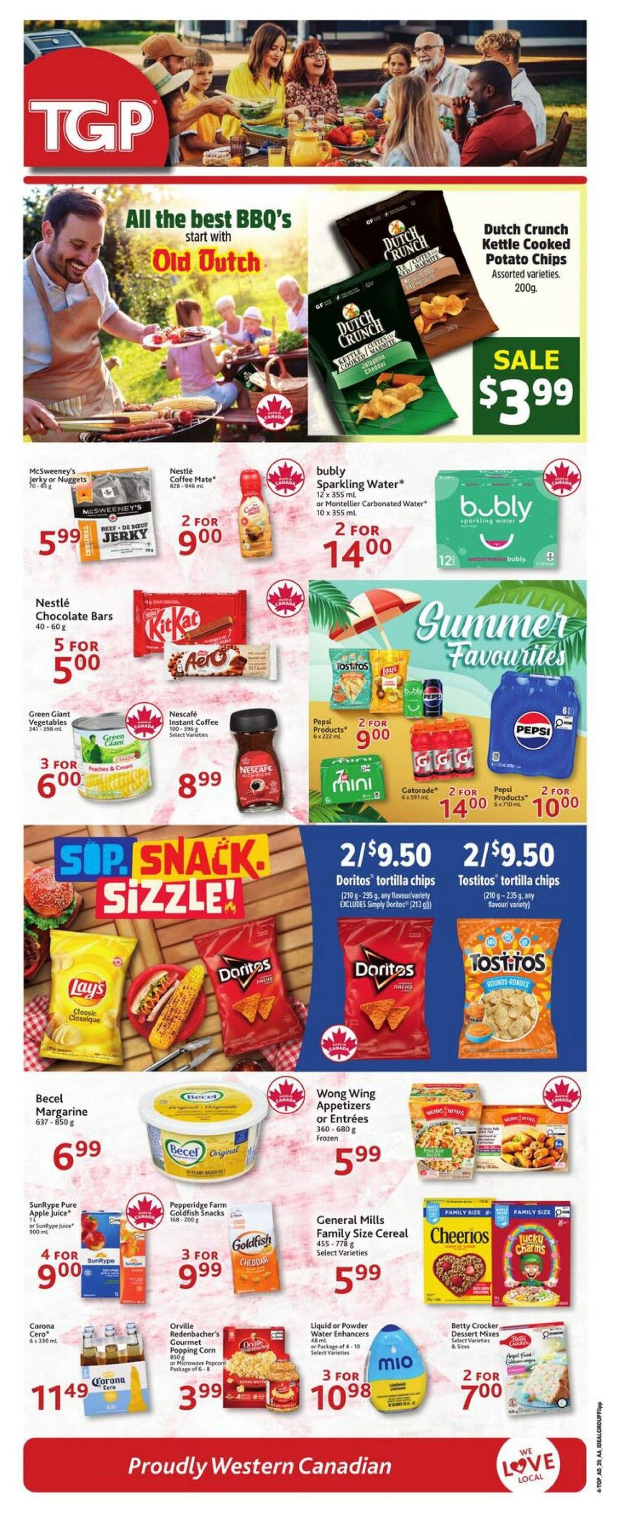 TGP The Grocery People Flyer June 25 to July 1