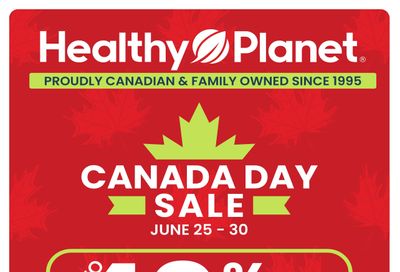 Healthy Planet Flyer June 25 to July 22