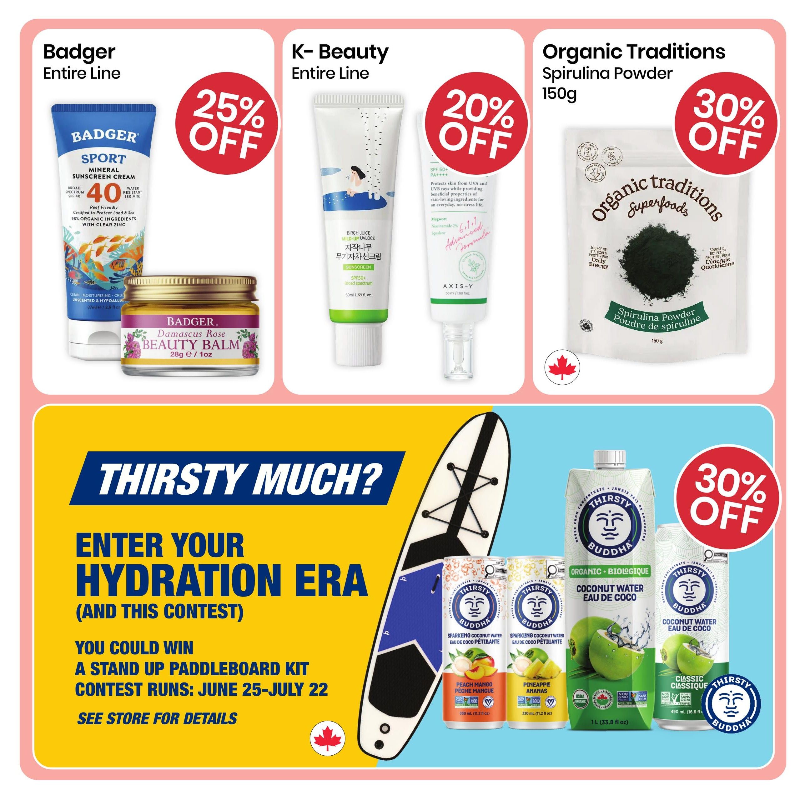 Healthy Planet Flyer June 25 to July 22