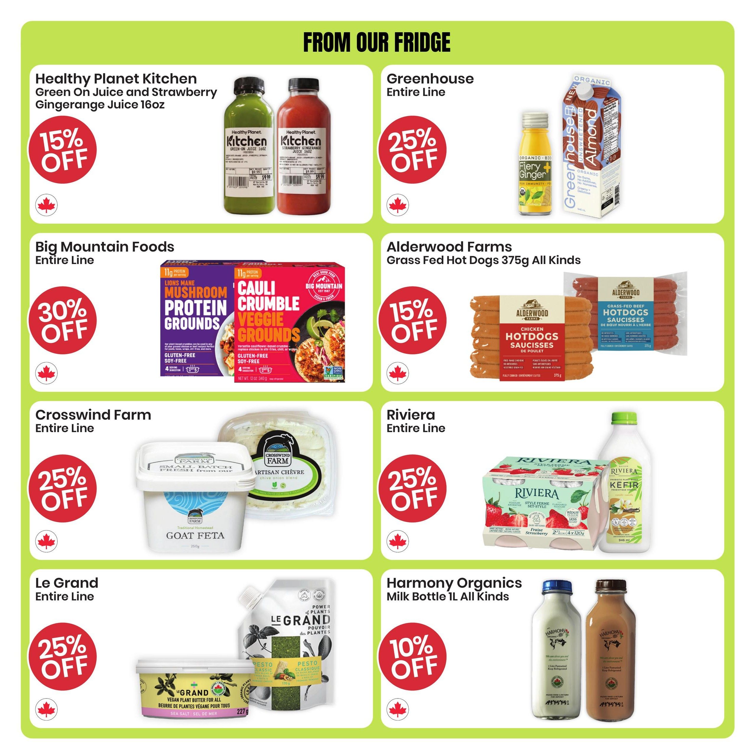 Healthy Planet Flyer June 25 to July 22