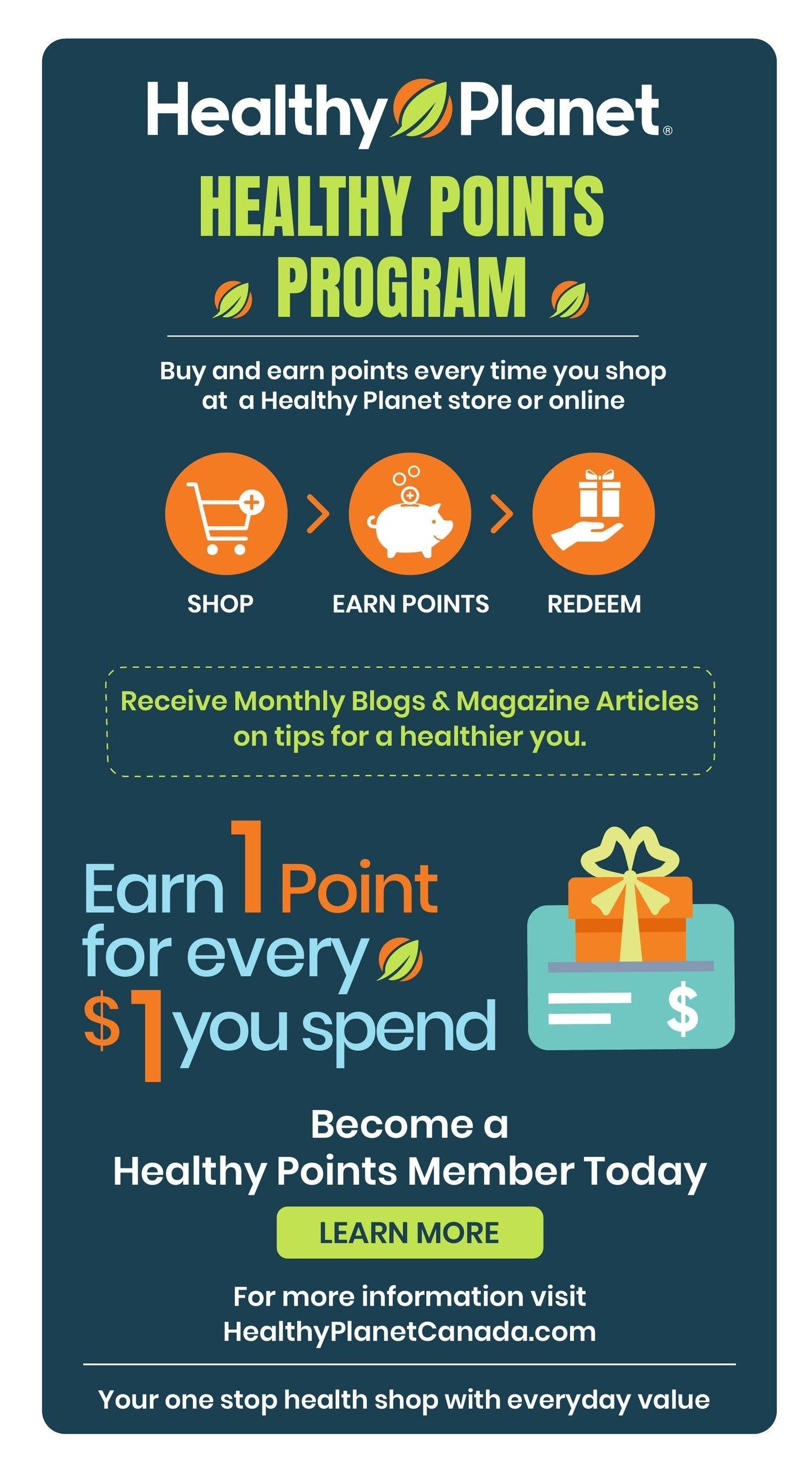 Healthy Planet Flyer June 25 to July 22
