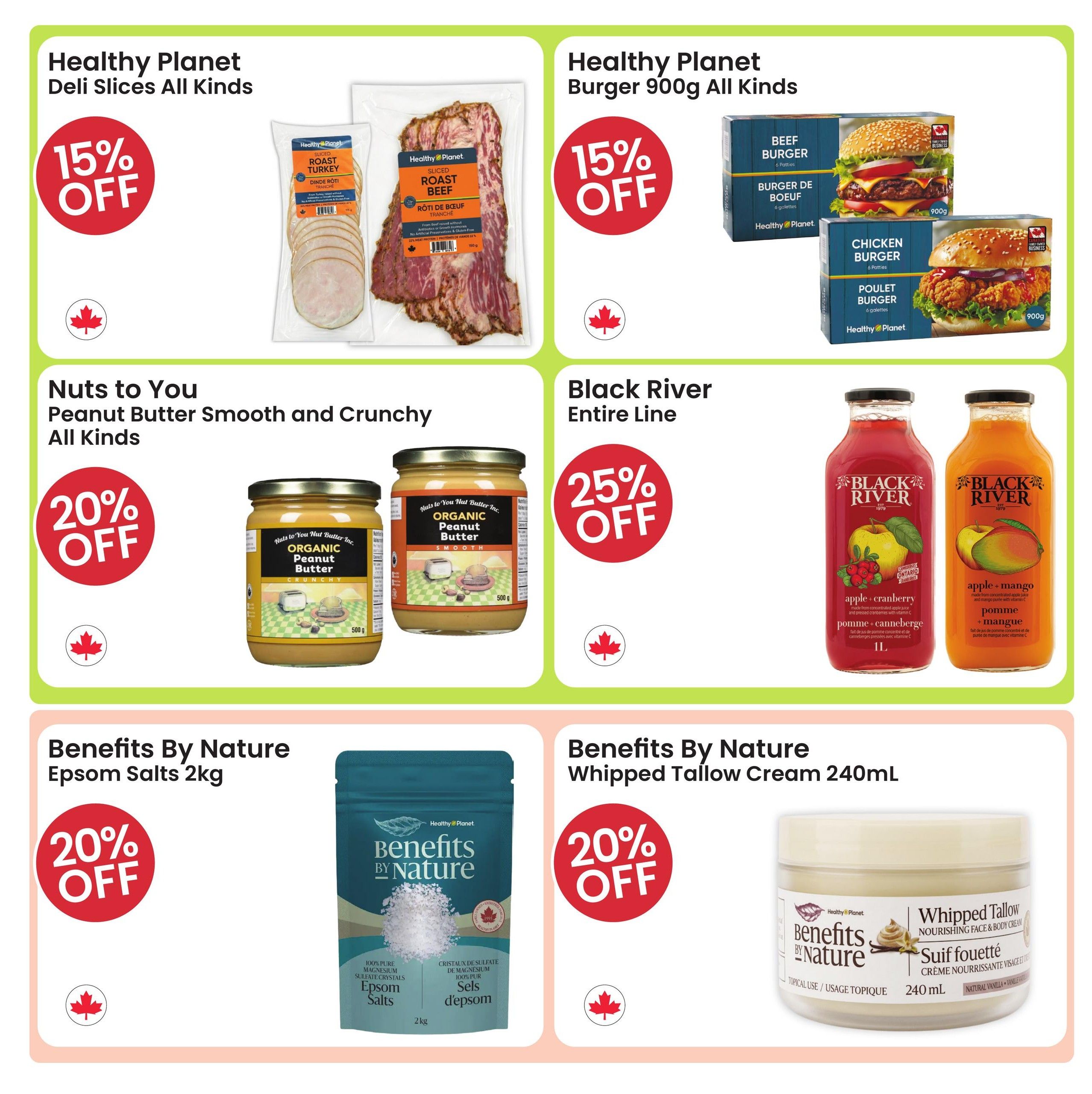 Healthy Planet Flyer June 25 to July 22
