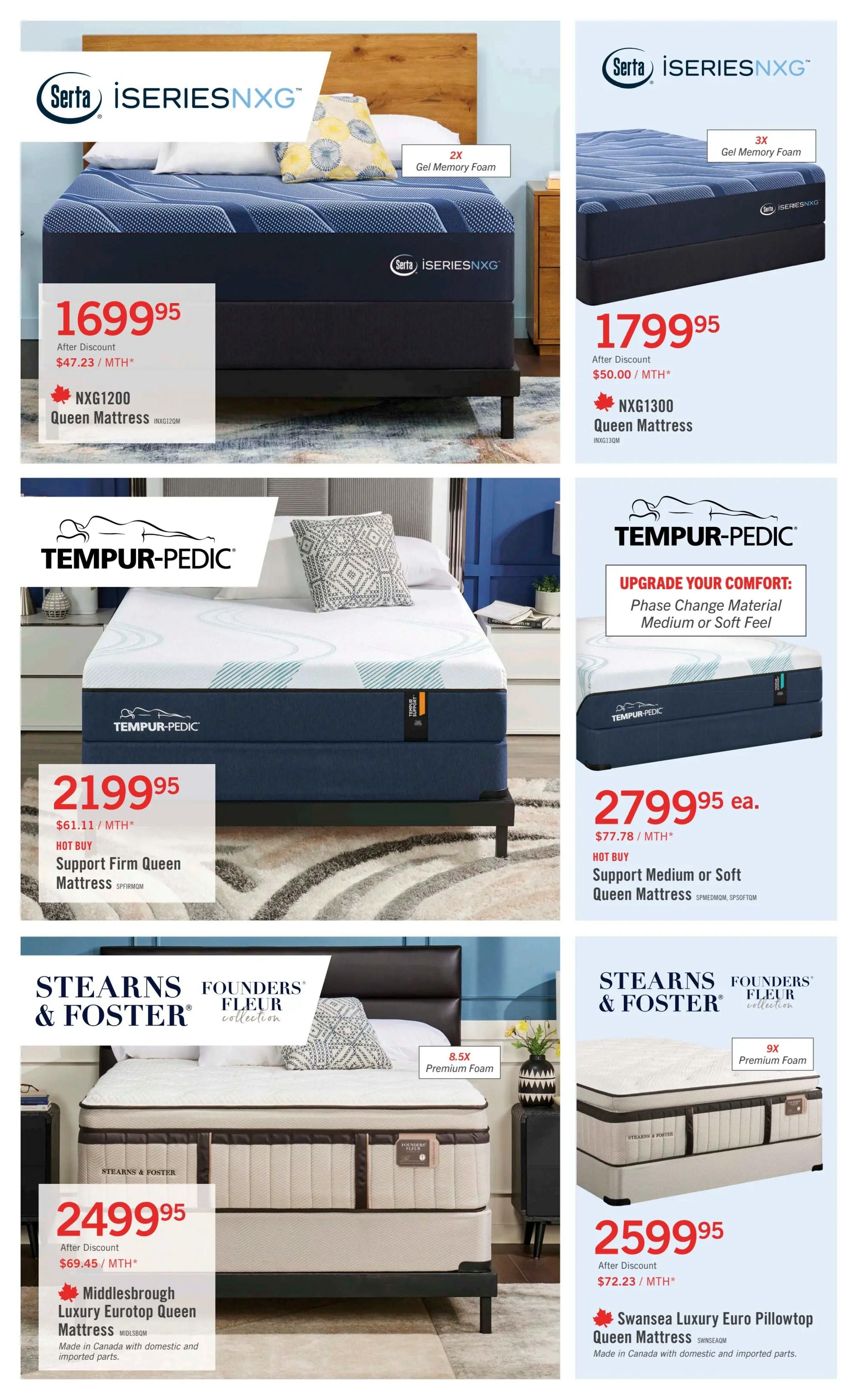 The Brick Mattress Store Flyer June 22 to July 8