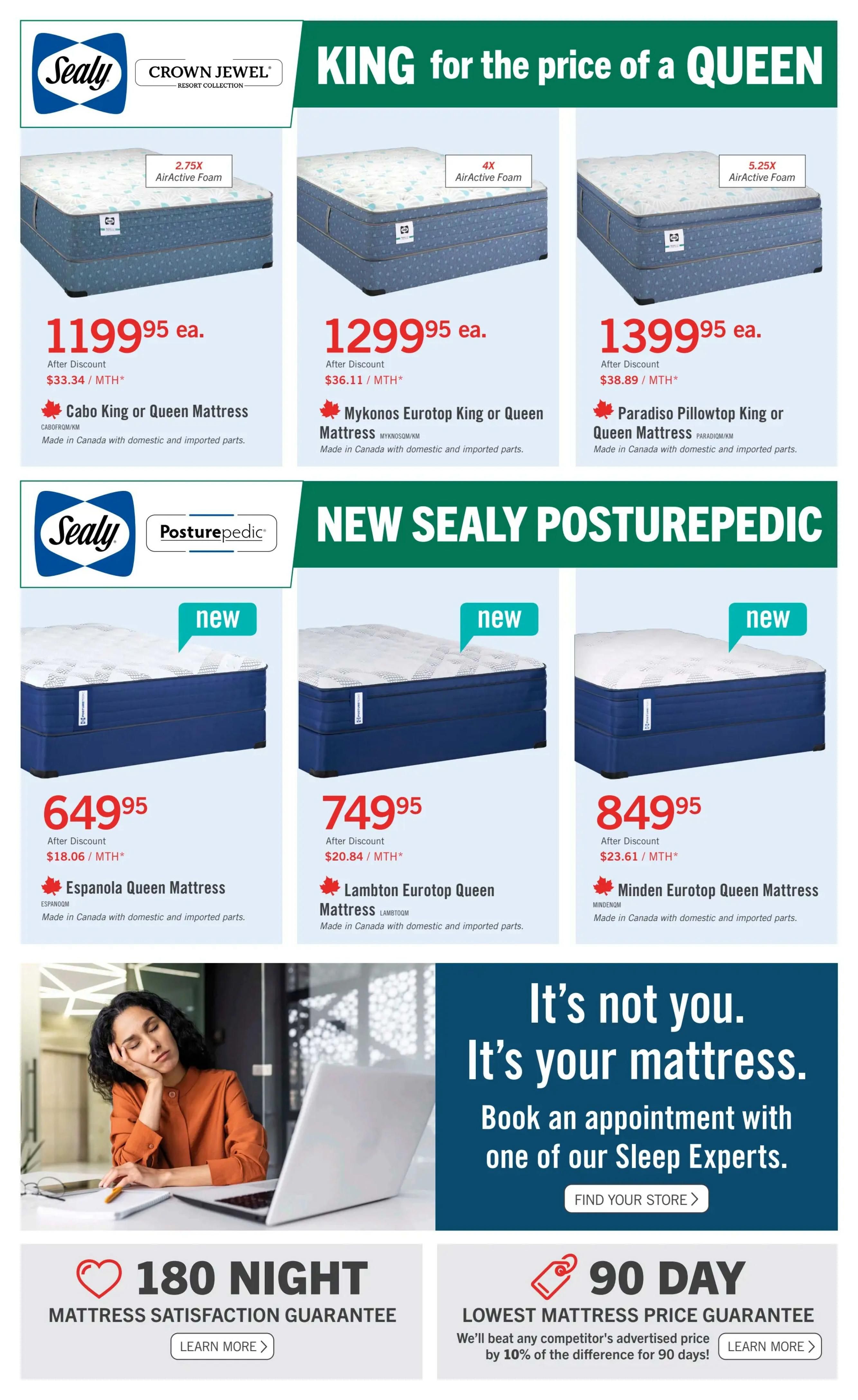 The Brick Mattress Store Flyer June 22 to July 8
