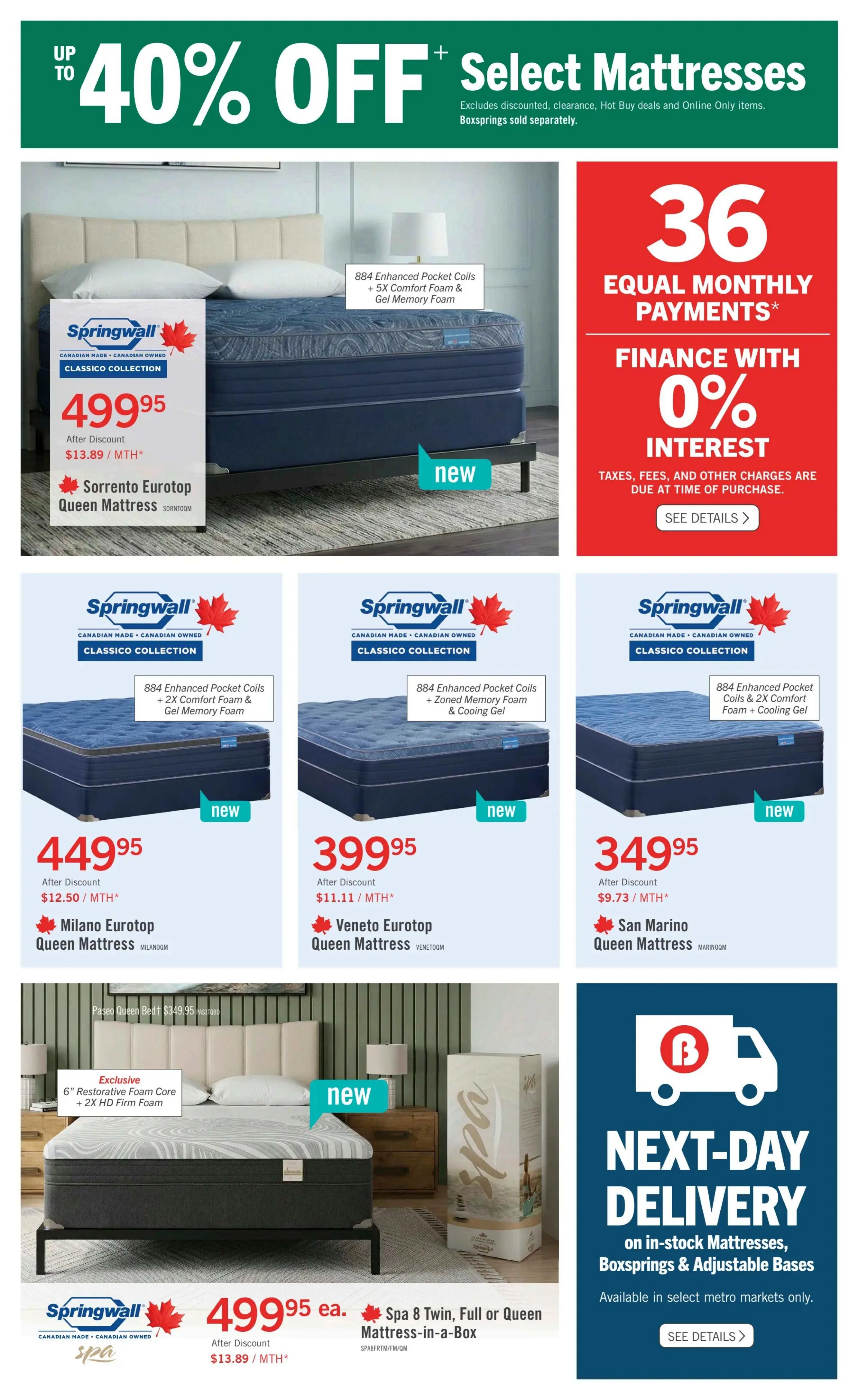 The Brick Mattress Store Flyer June 22 to July 8