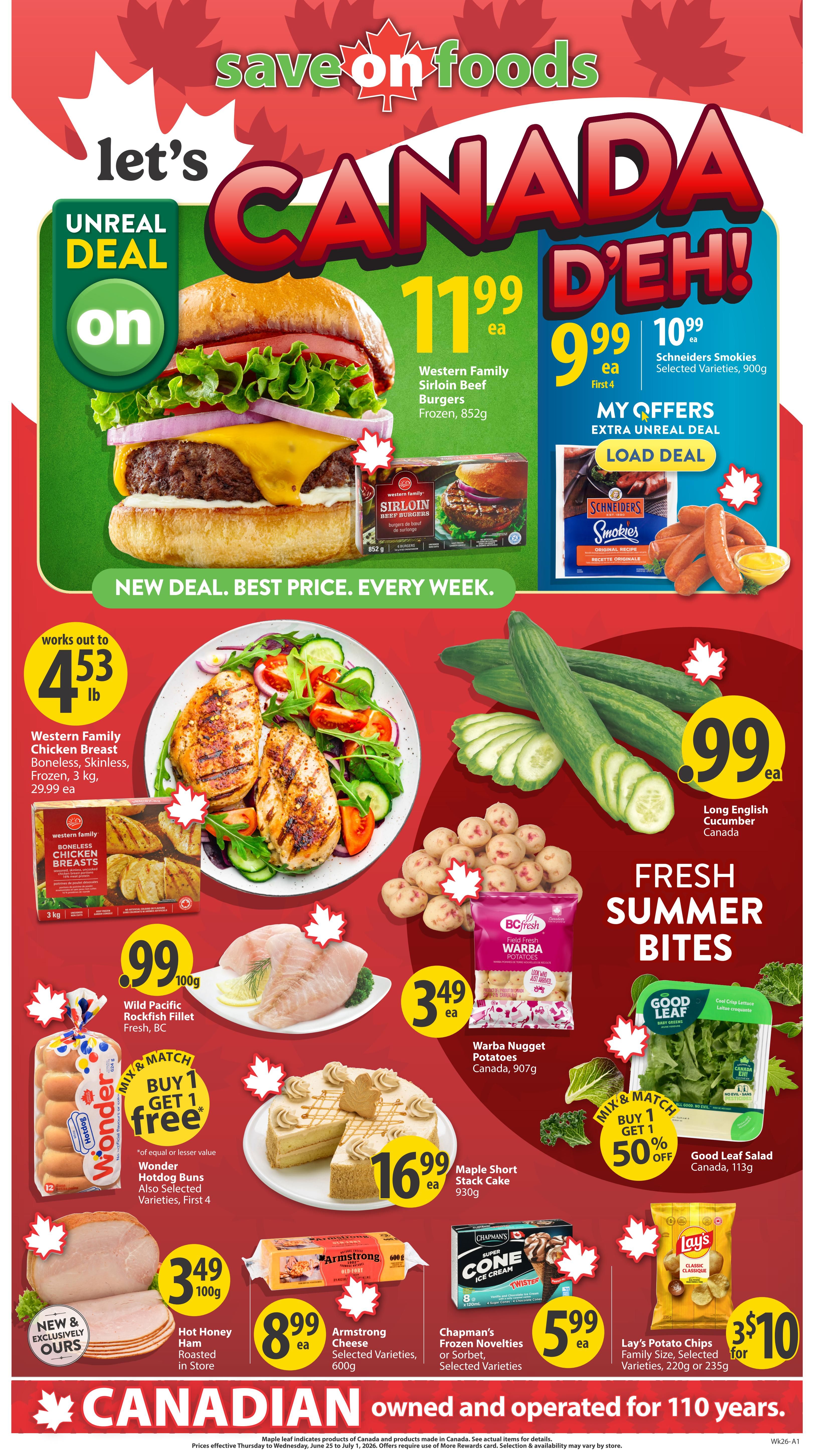 Save On Foods (BC) Flyer June 25 to July 1