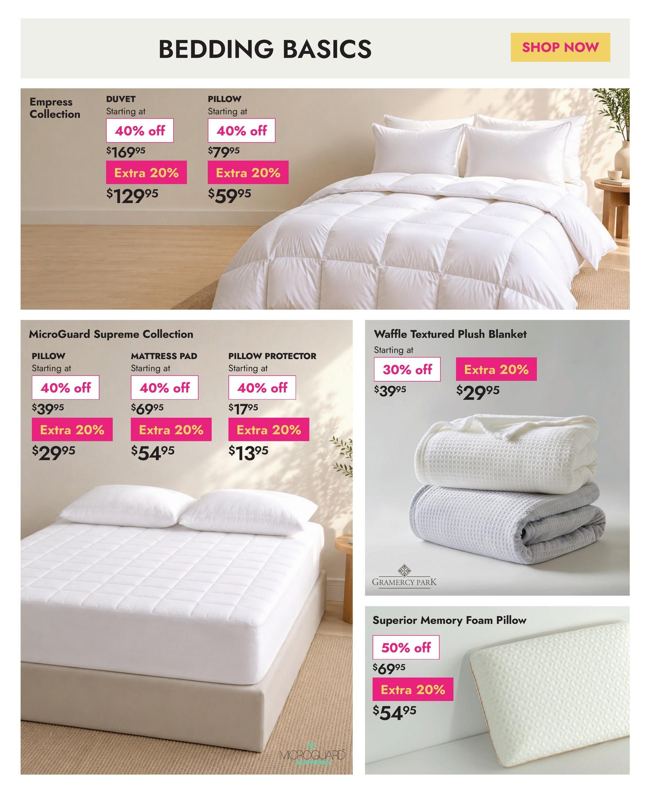 Linen Chest Flyer June 24 to July 19