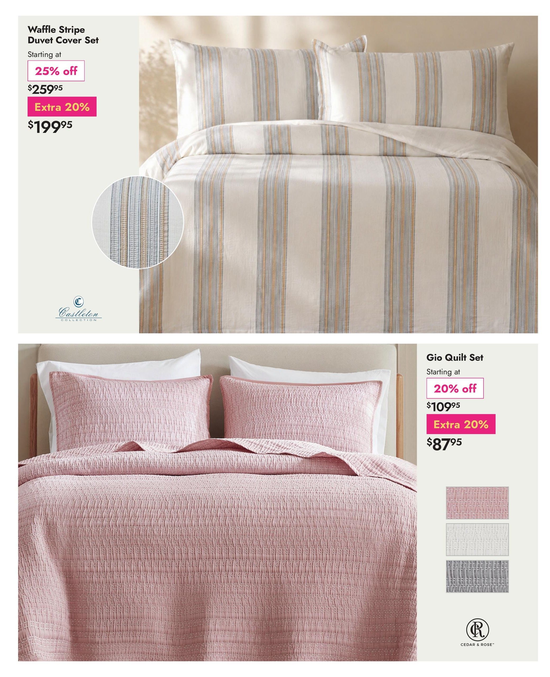 Linen Chest Flyer June 24 to July 19