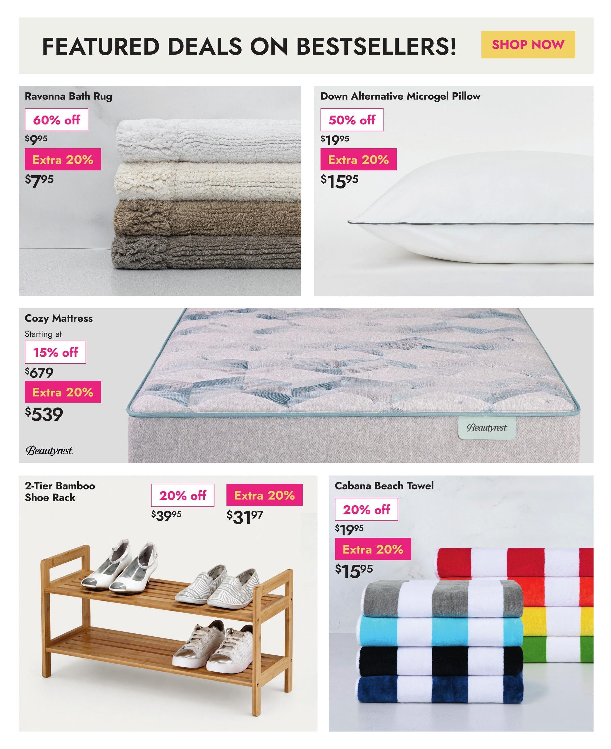 Linen Chest Flyer June 24 to July 19