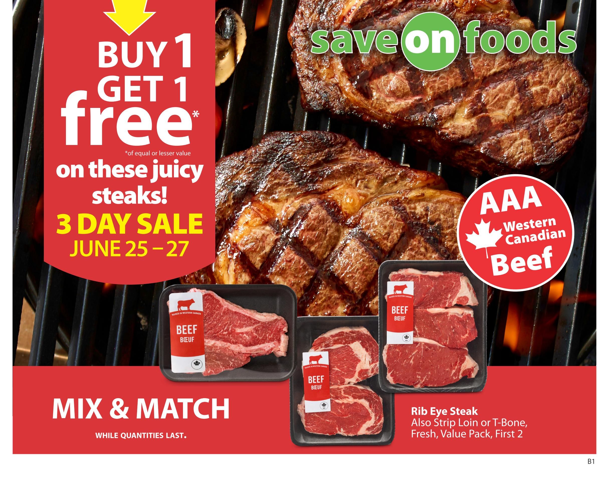Save On Foods (AB) Flyer June 25 to July 1