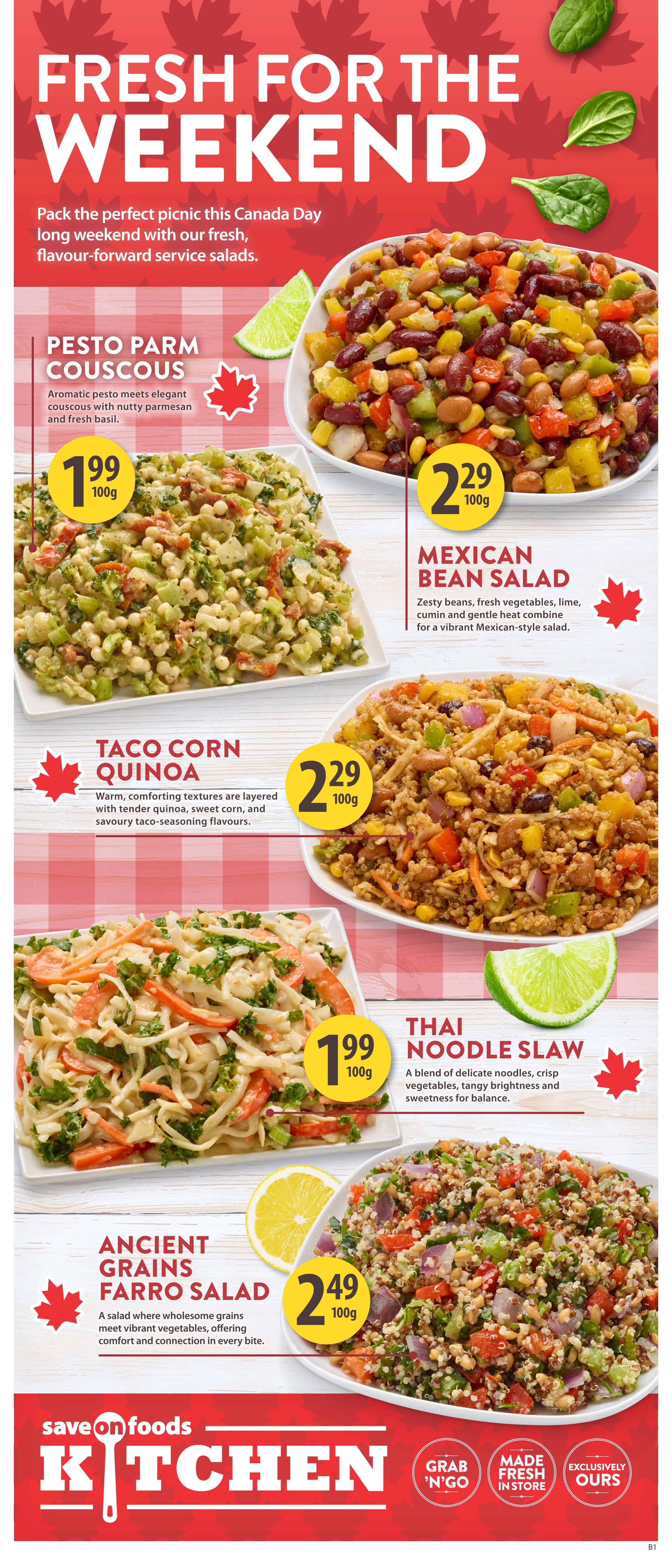 Save On Foods (AB) Flyer June 25 to July 1