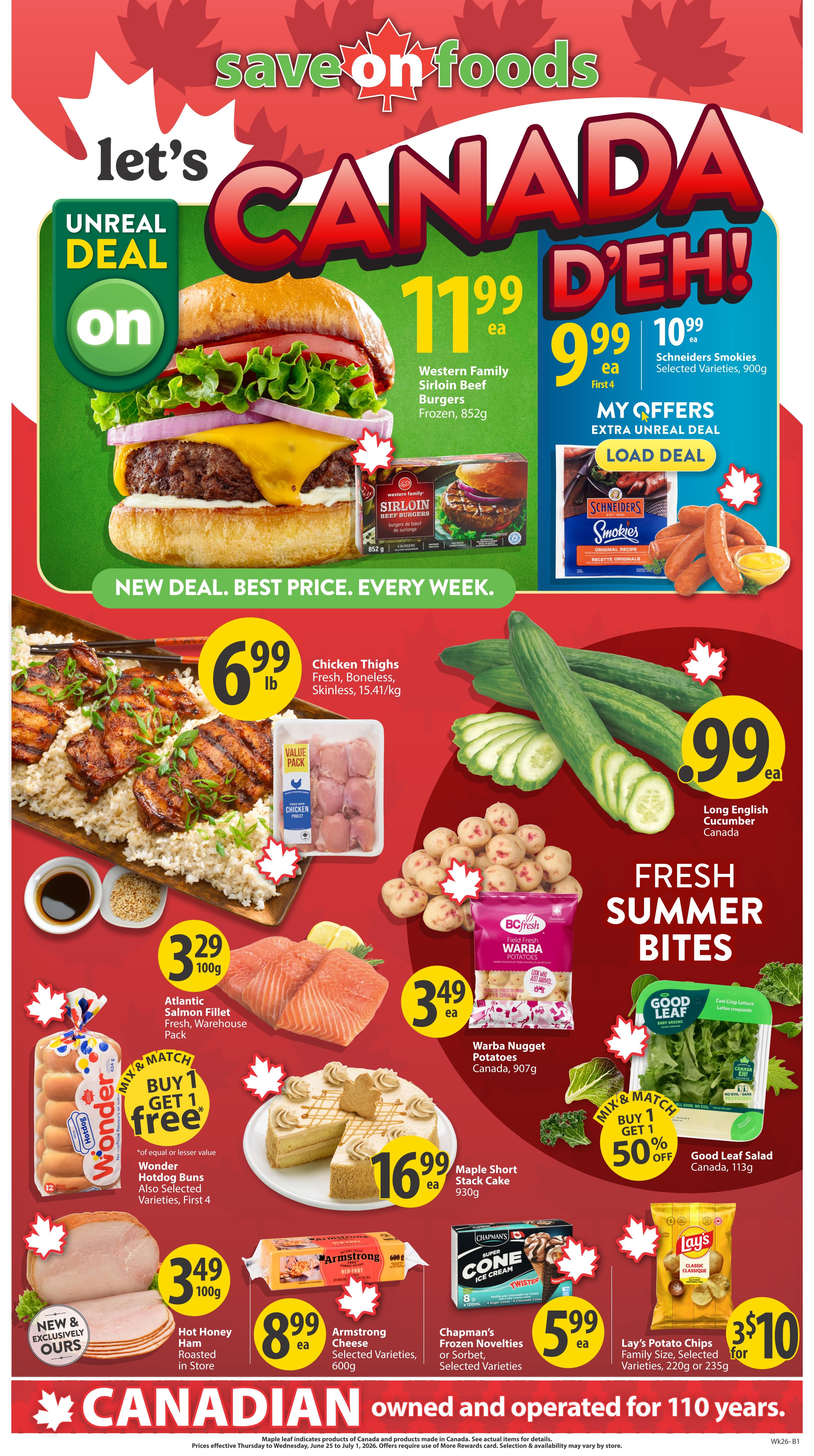 Save On Foods (AB) Flyer June 25 to July 1