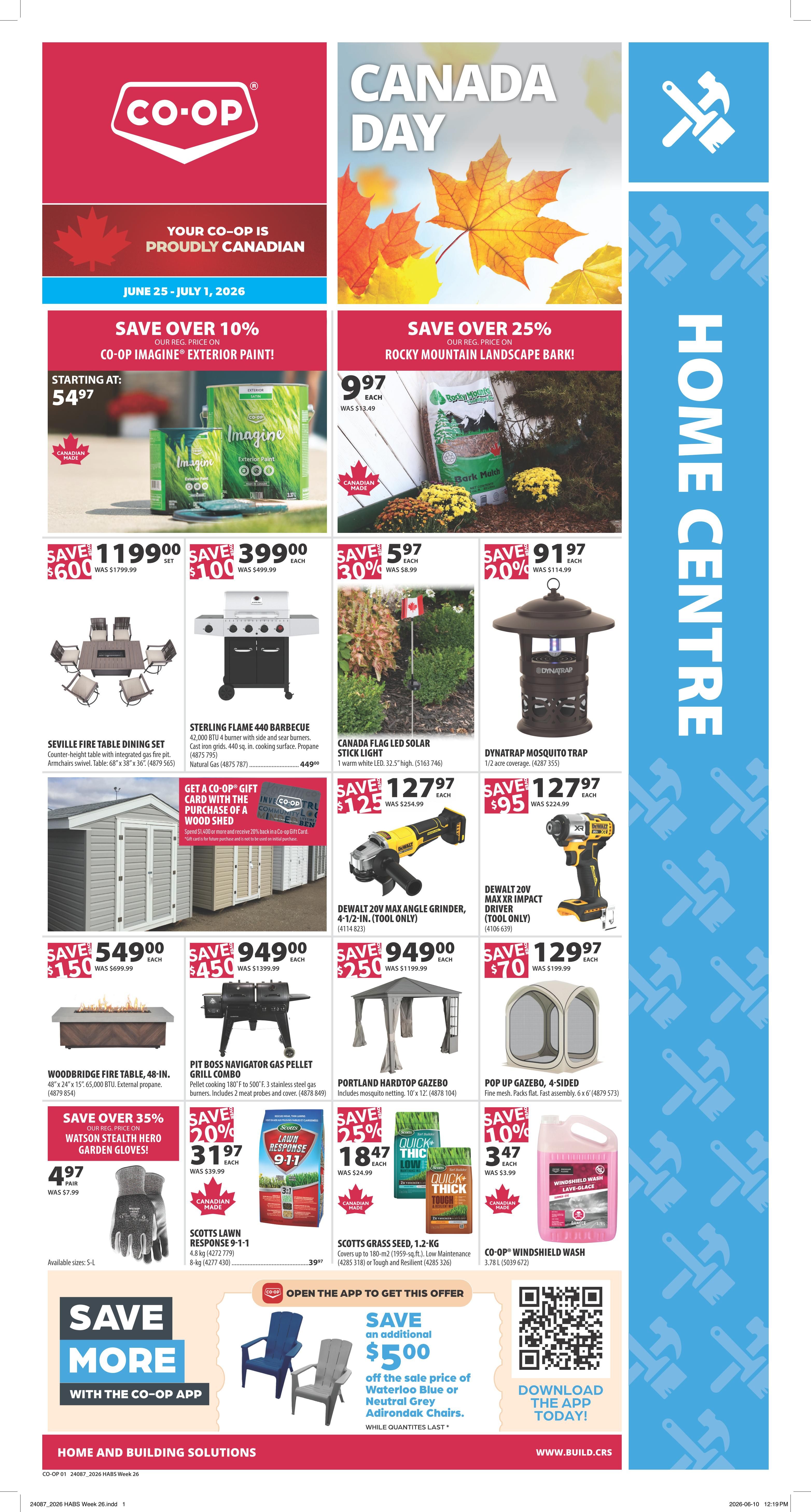 Co-op (West) Home Centre Flyer June 25 to July 1