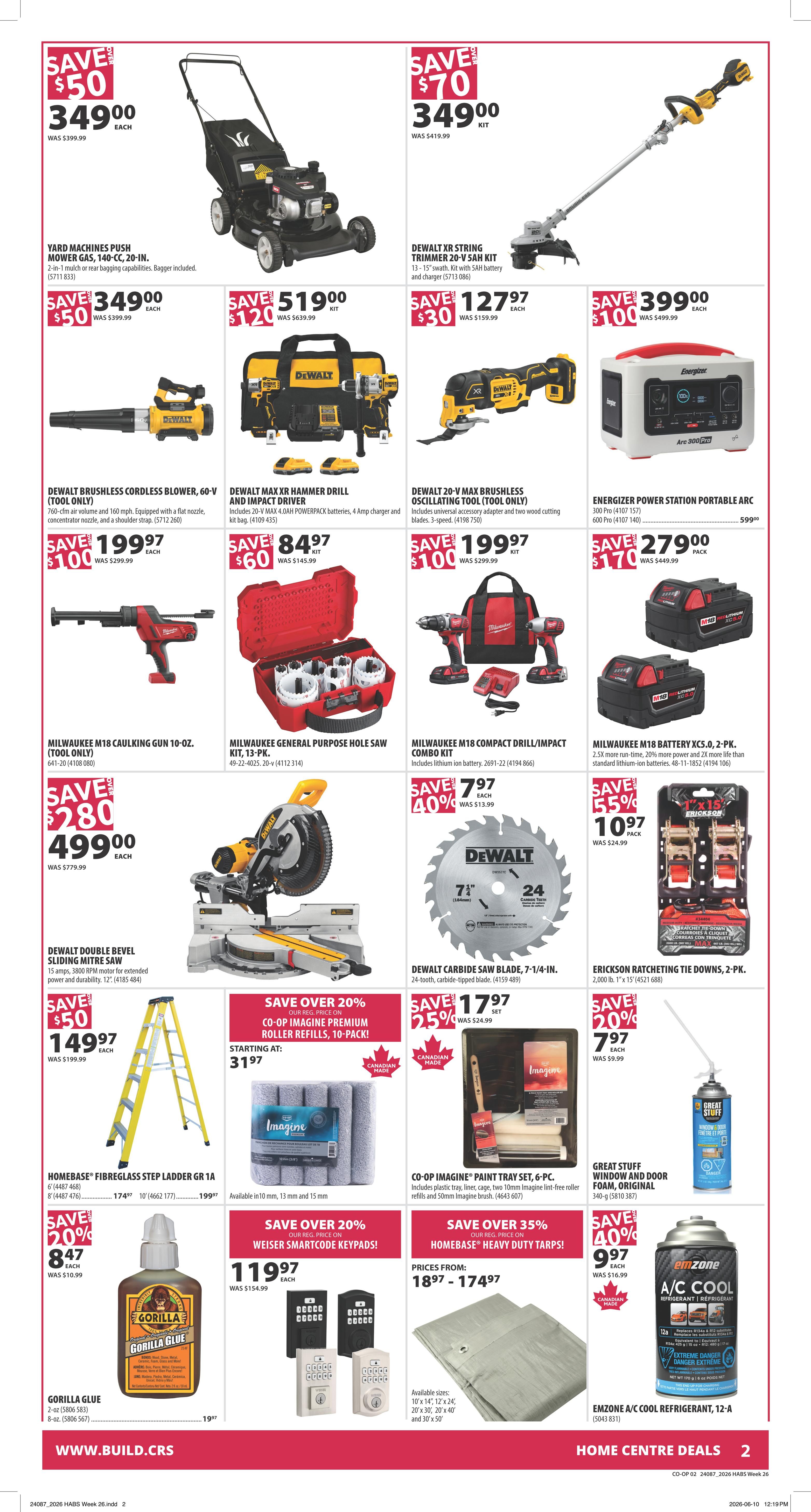 Co-op (West) Home Centre Flyer June 25 to July 1
