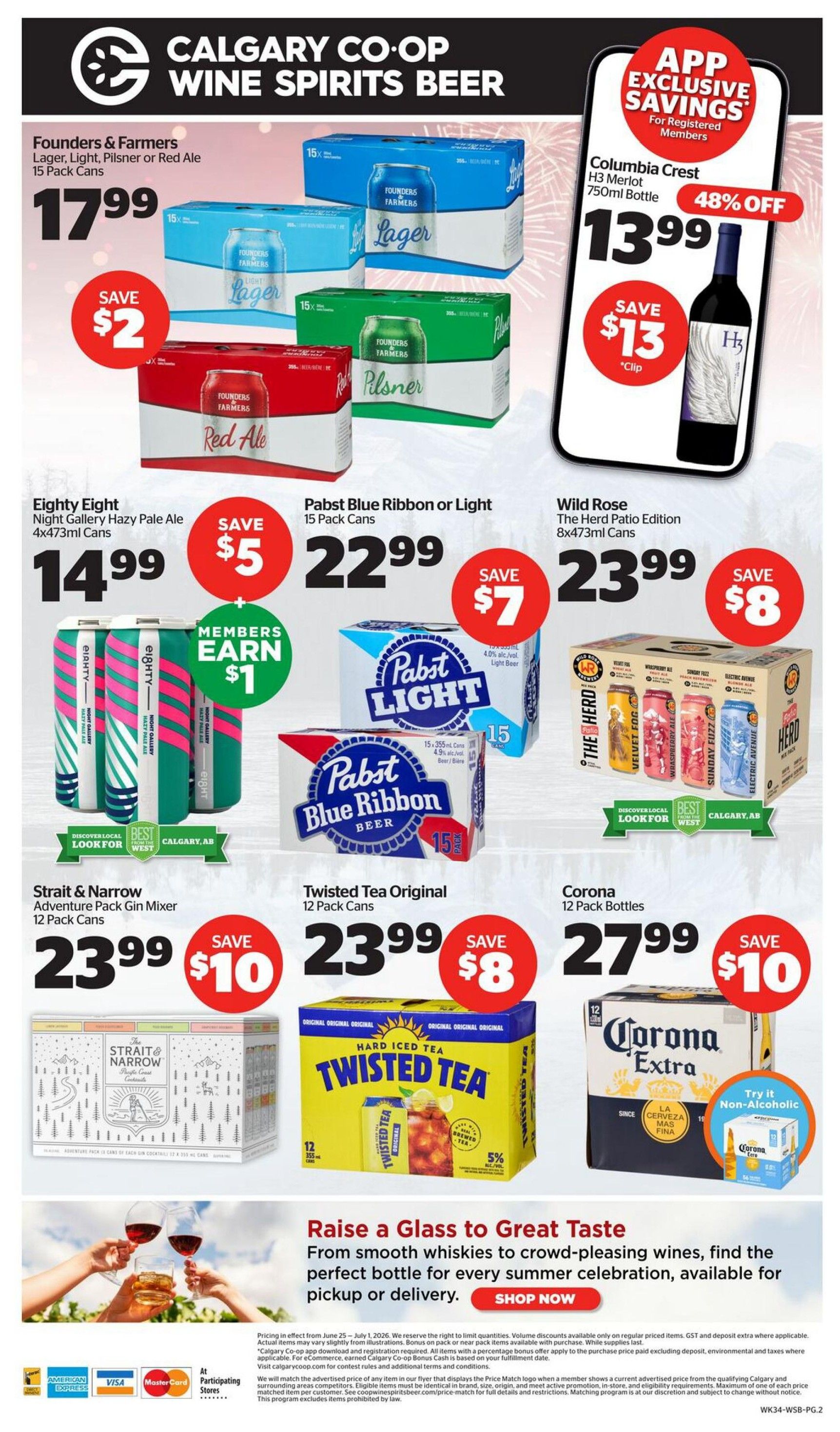 Calgary Co-op SWCB Flyer June 25 to July 1