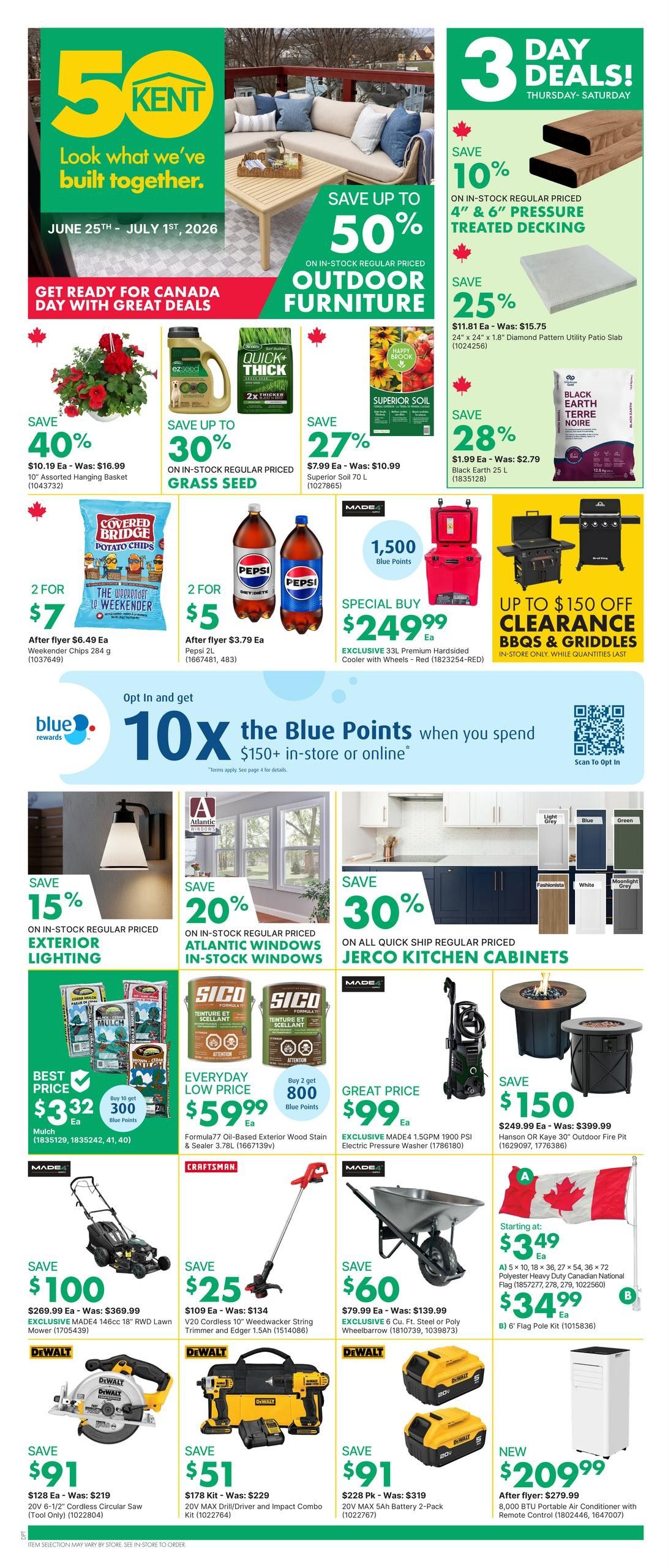 Kent Building Supplies Flyer June 25 to July 1