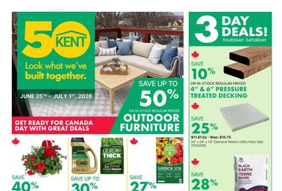 Kent Building Supplies Flyer June 25 to July 1
