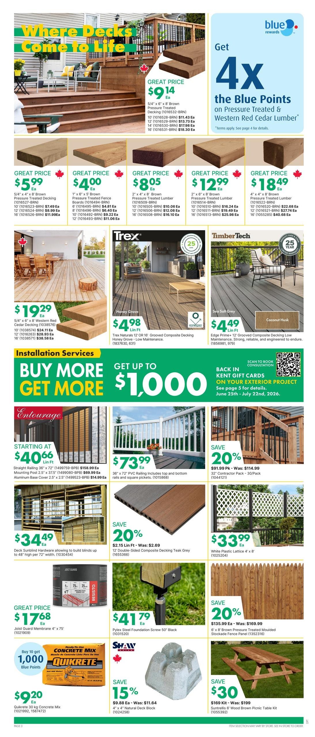 Kent Building Supplies Flyer June 25 to July 1