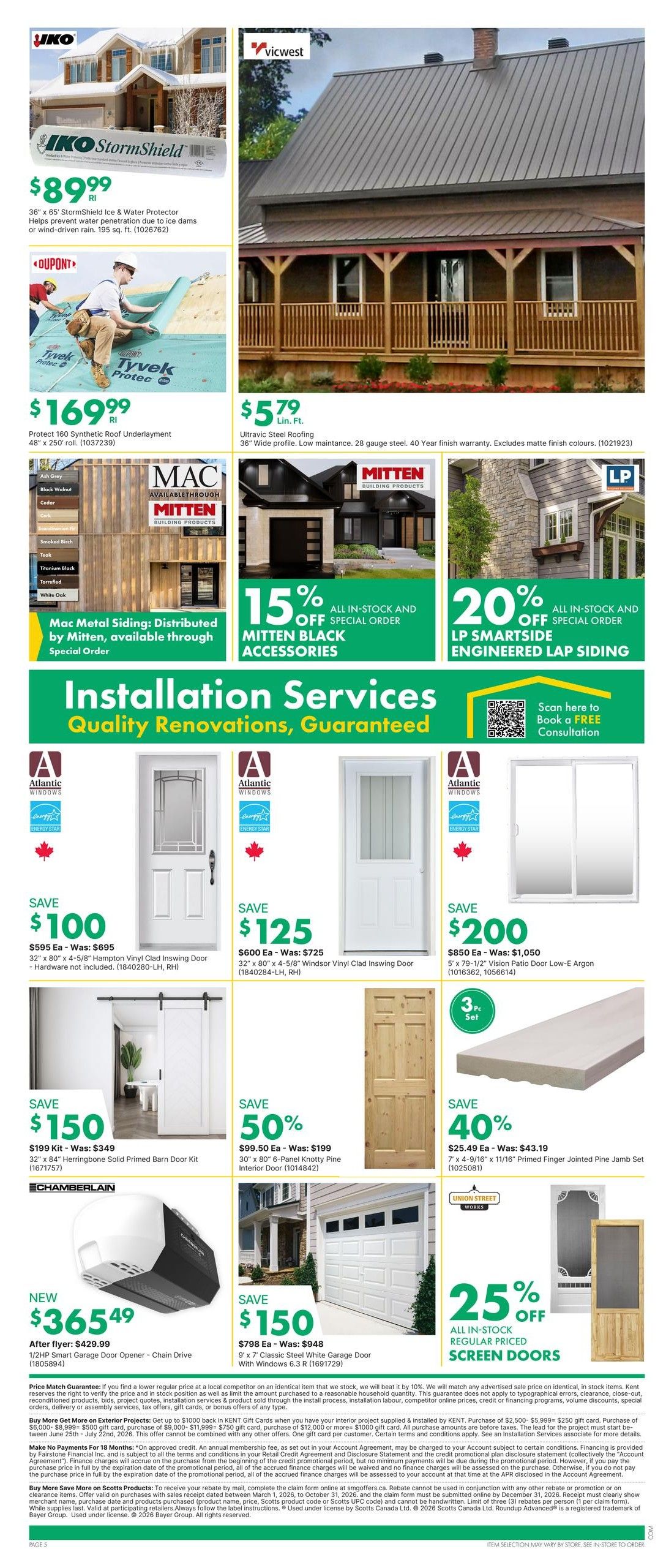 Kent Building Supplies Flyer June 25 to July 1