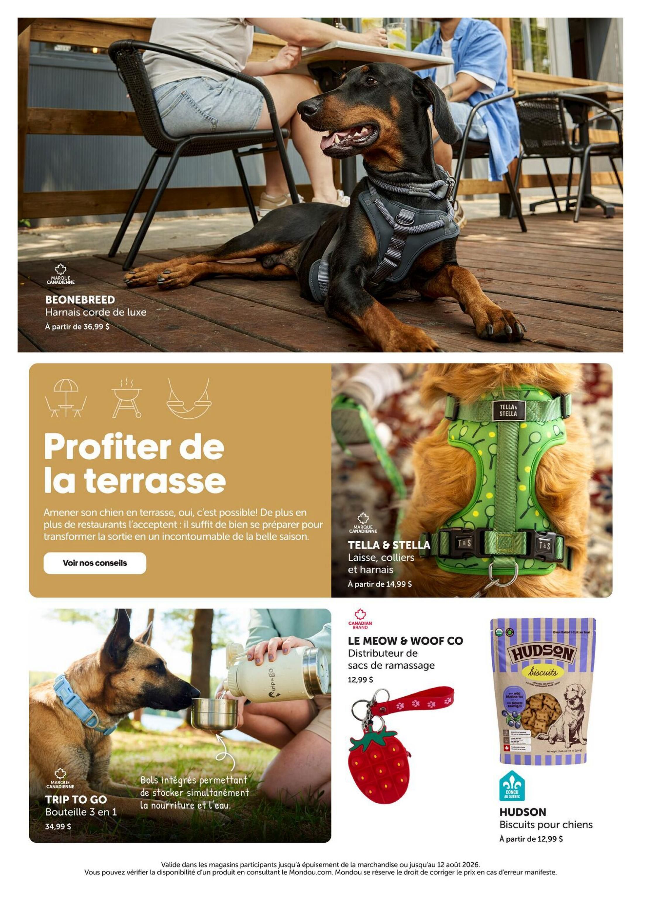 Mondou Flyer June 24 to August 12