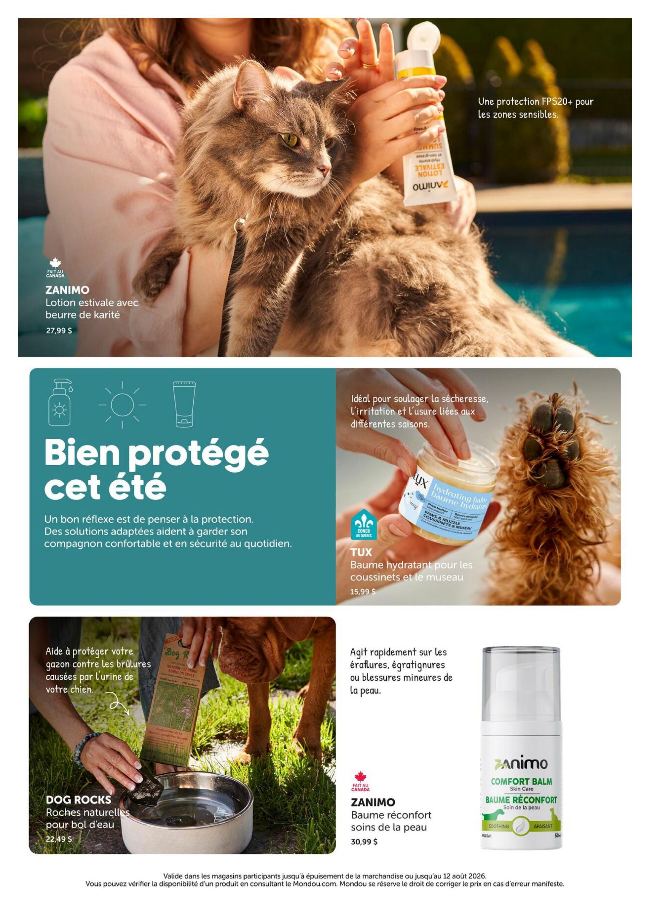 Mondou Flyer June 24 to August 12