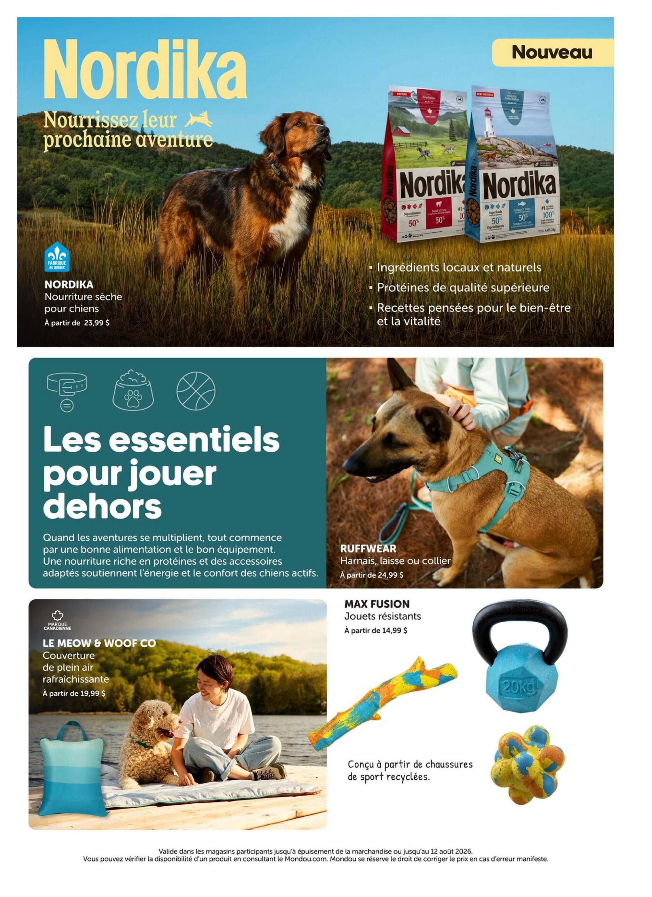 Mondou Flyer June 24 to August 12