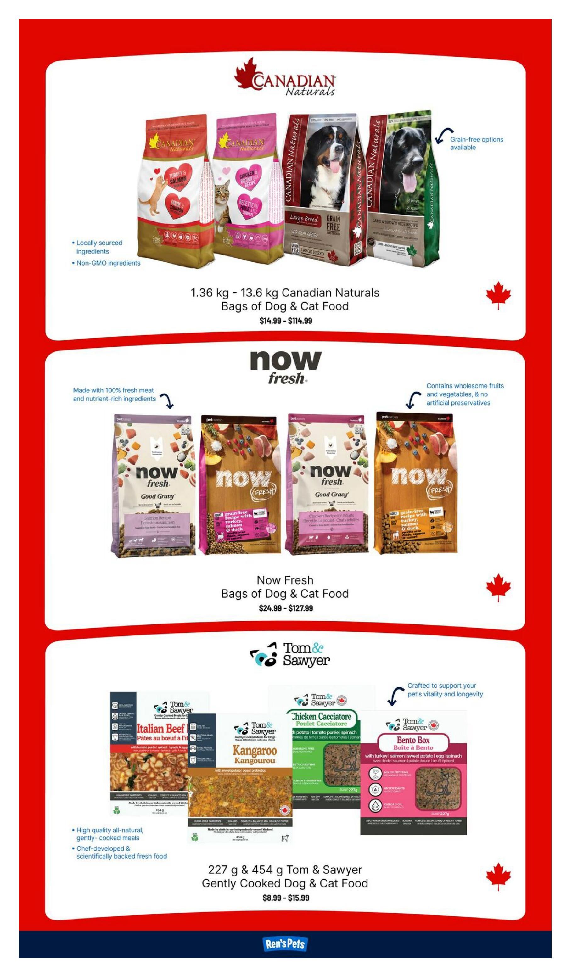 Ren's Pets Flyer June 25 to July 1