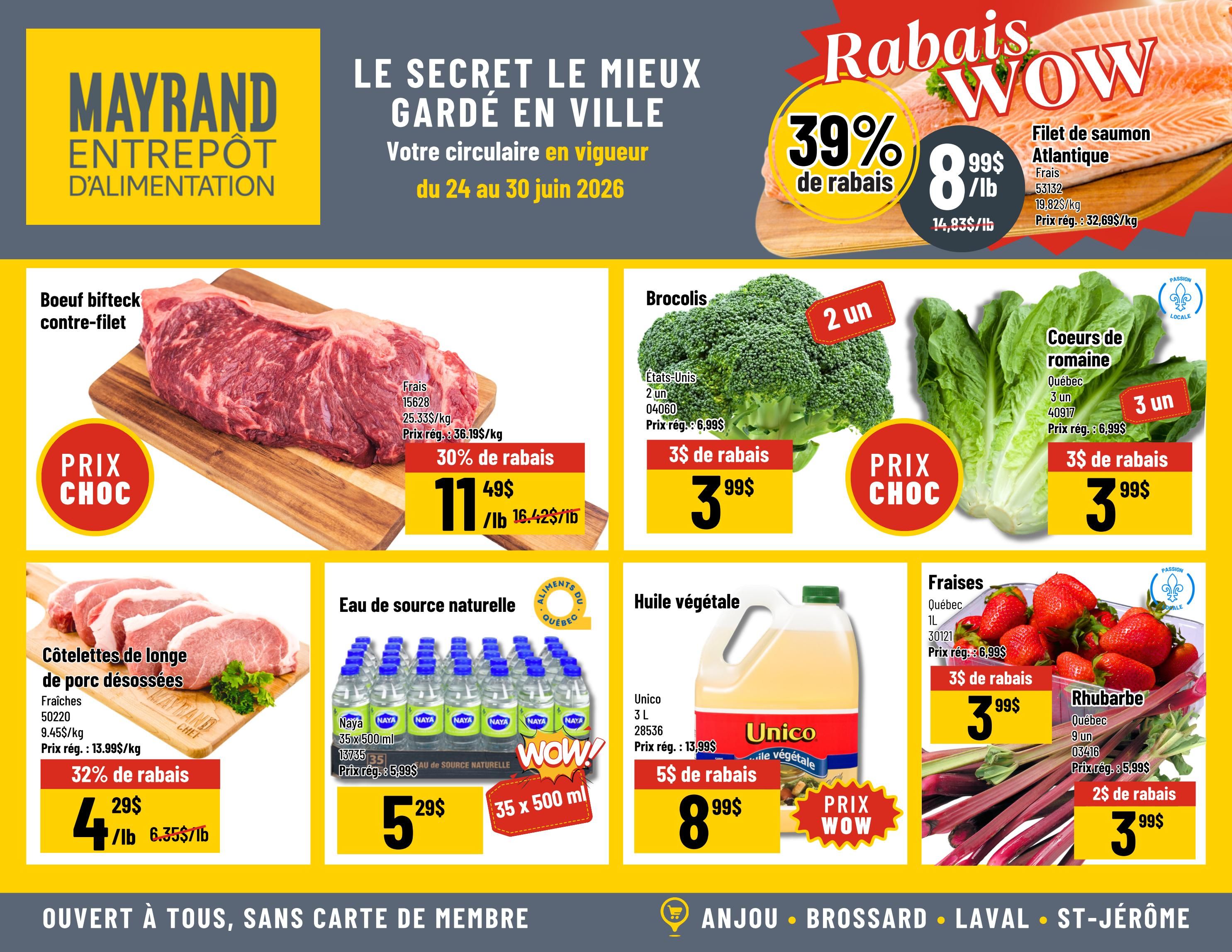 Mayrand Flyer June 24 to 30
