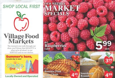 Village Food Markets Flyer June 24 to 30