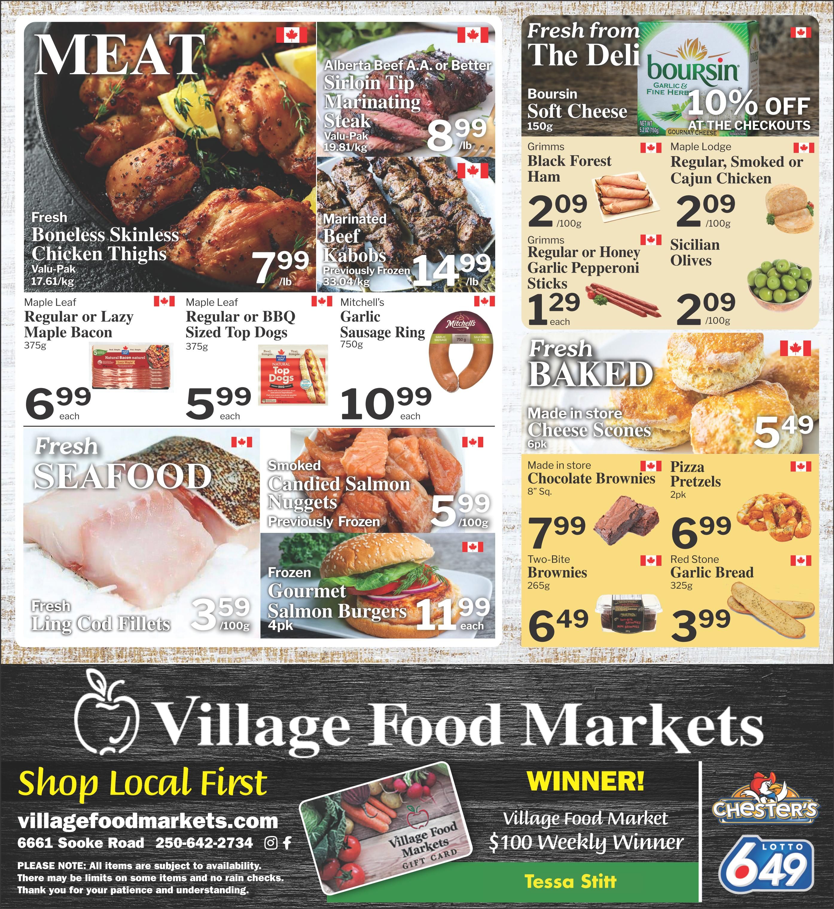 Village Food Markets Flyer June 24 to 30