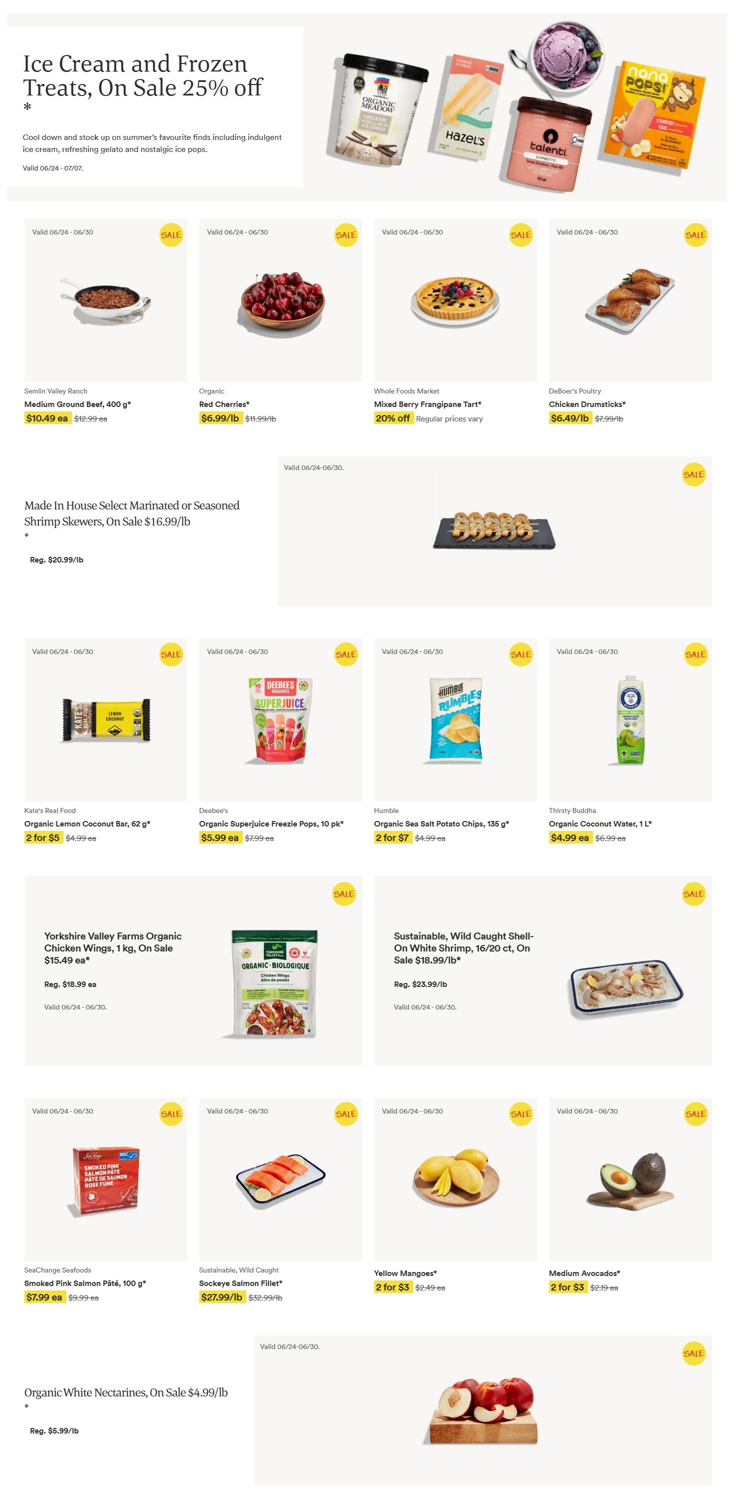 Whole Foods Market (ON) Flyer June 24 to 30