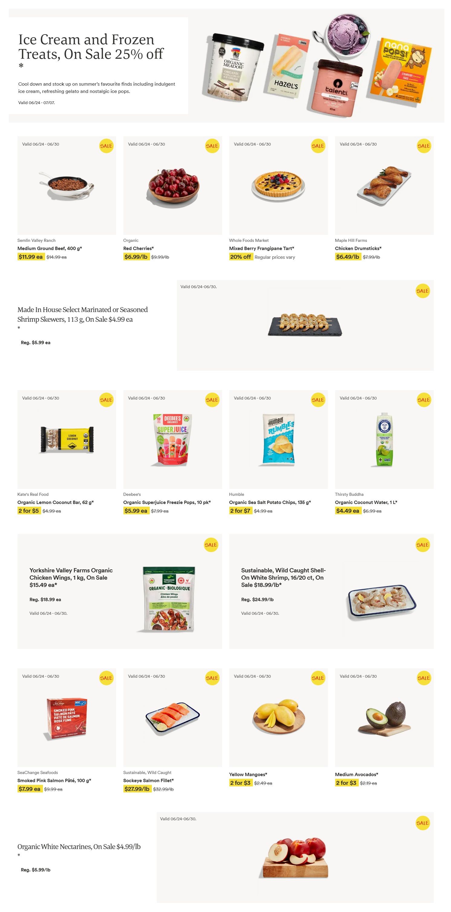 Whole Foods Market (West) Flyer June 24 to 30