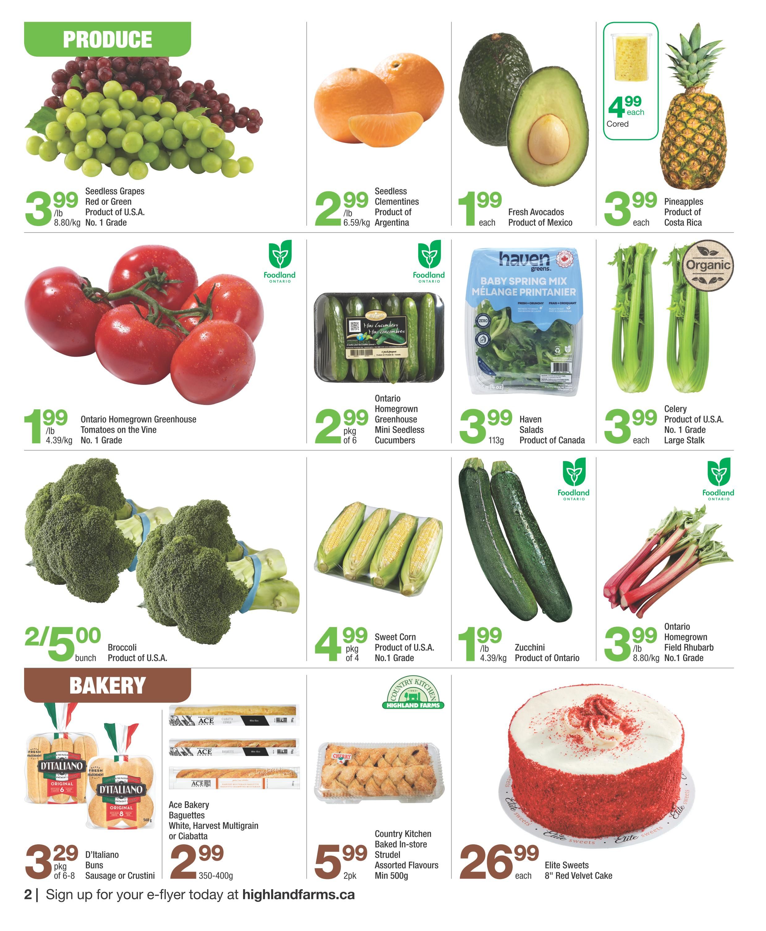 Highland Farms Flyer June 25 to 30