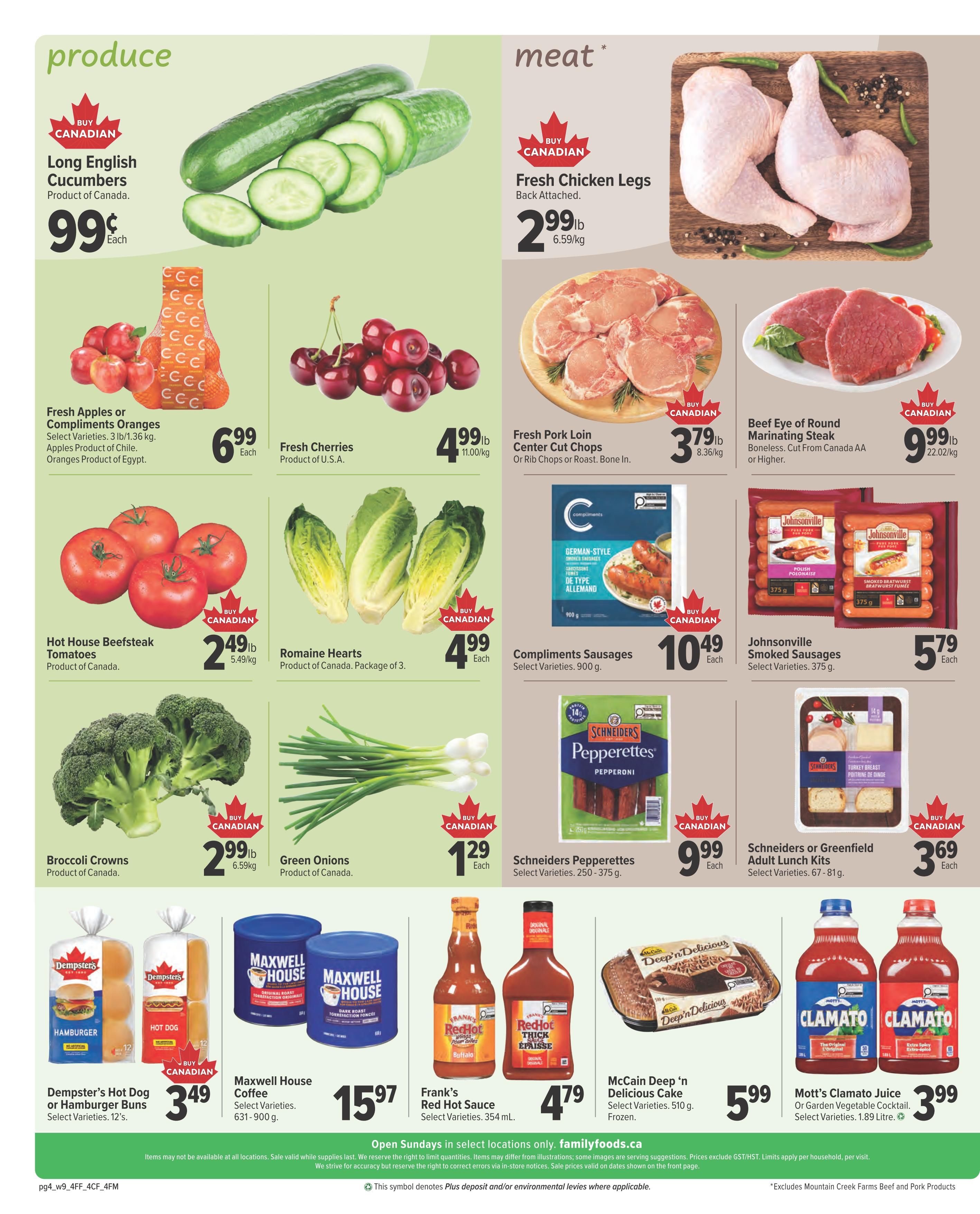 Clover Farm (AB) Flyer June 25 to July 1