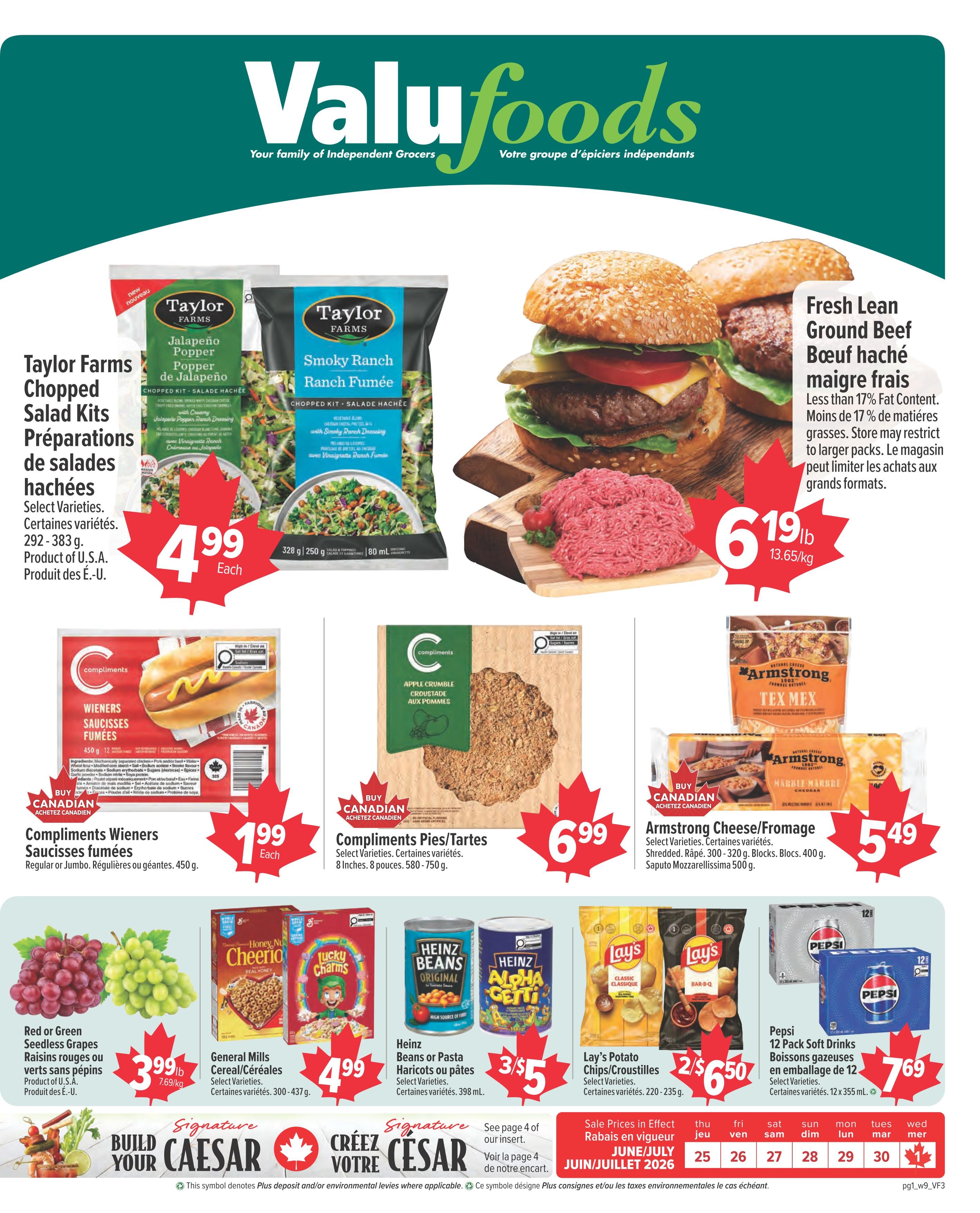 Valufoods Flyer June 25 to July 1