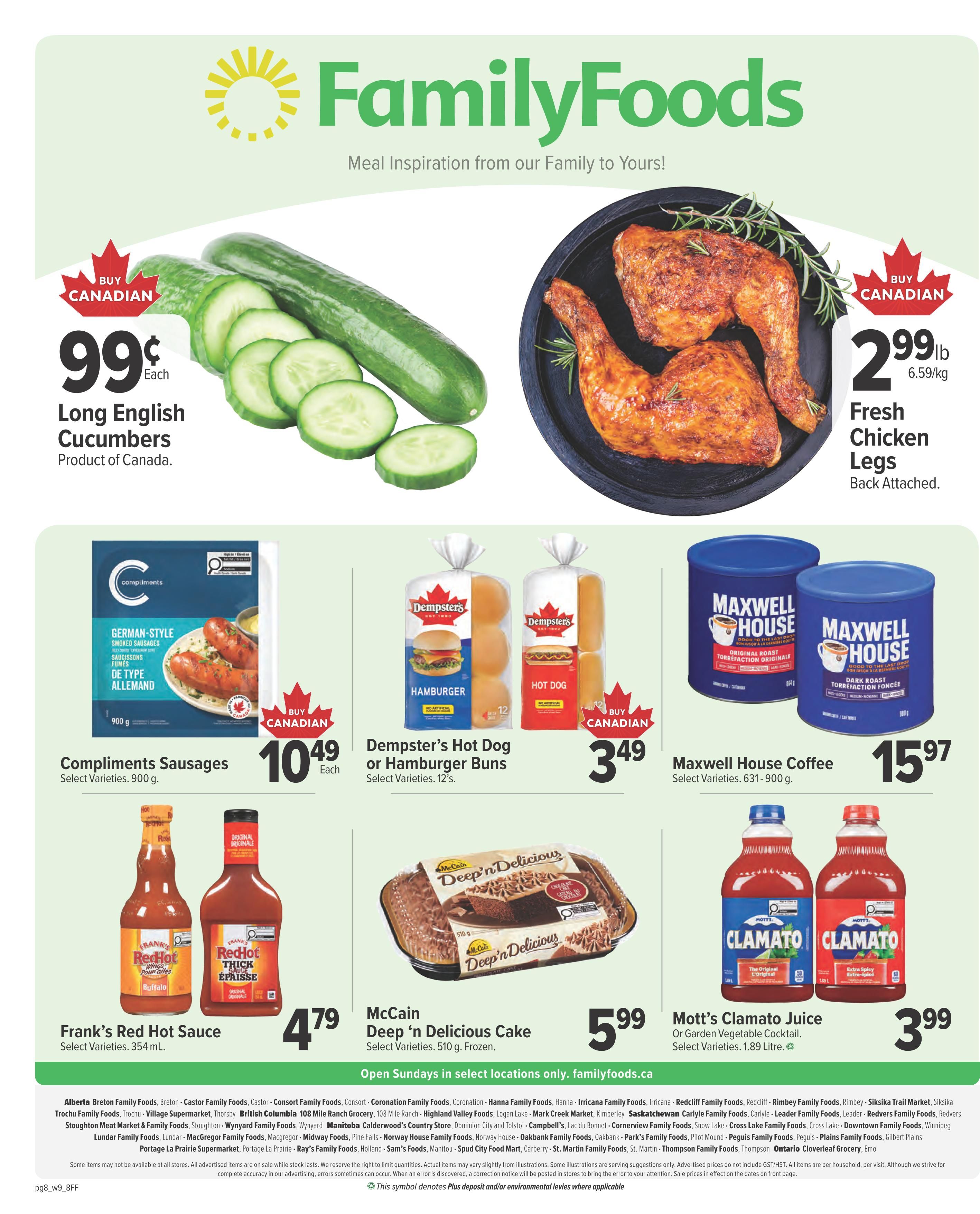 Family Foods Flyer June 25 to July 1