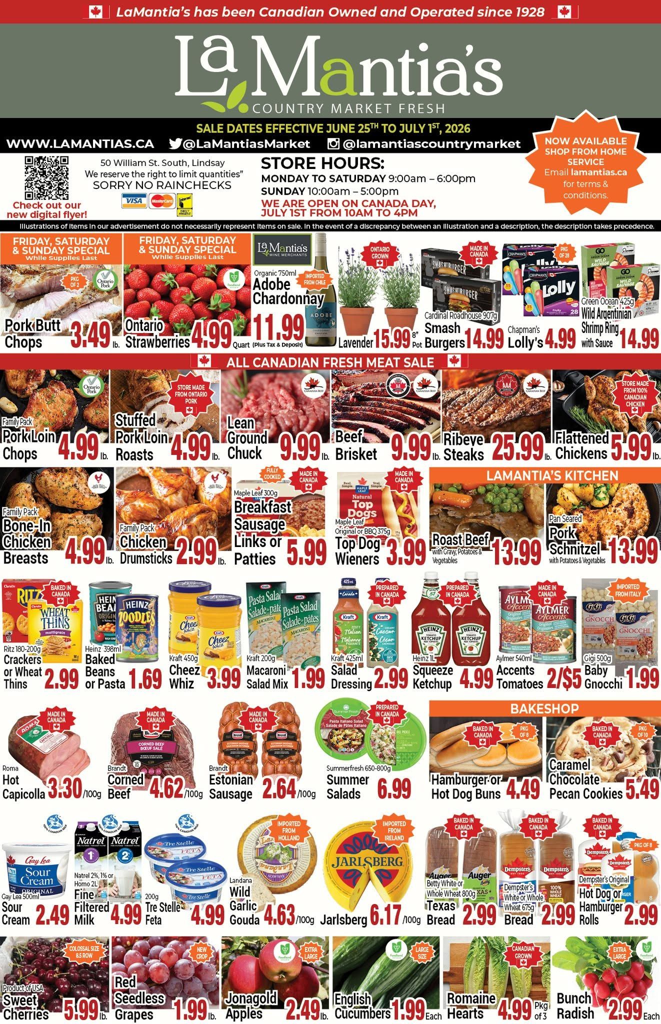 LaMantia's Flyer June 25 to July 1