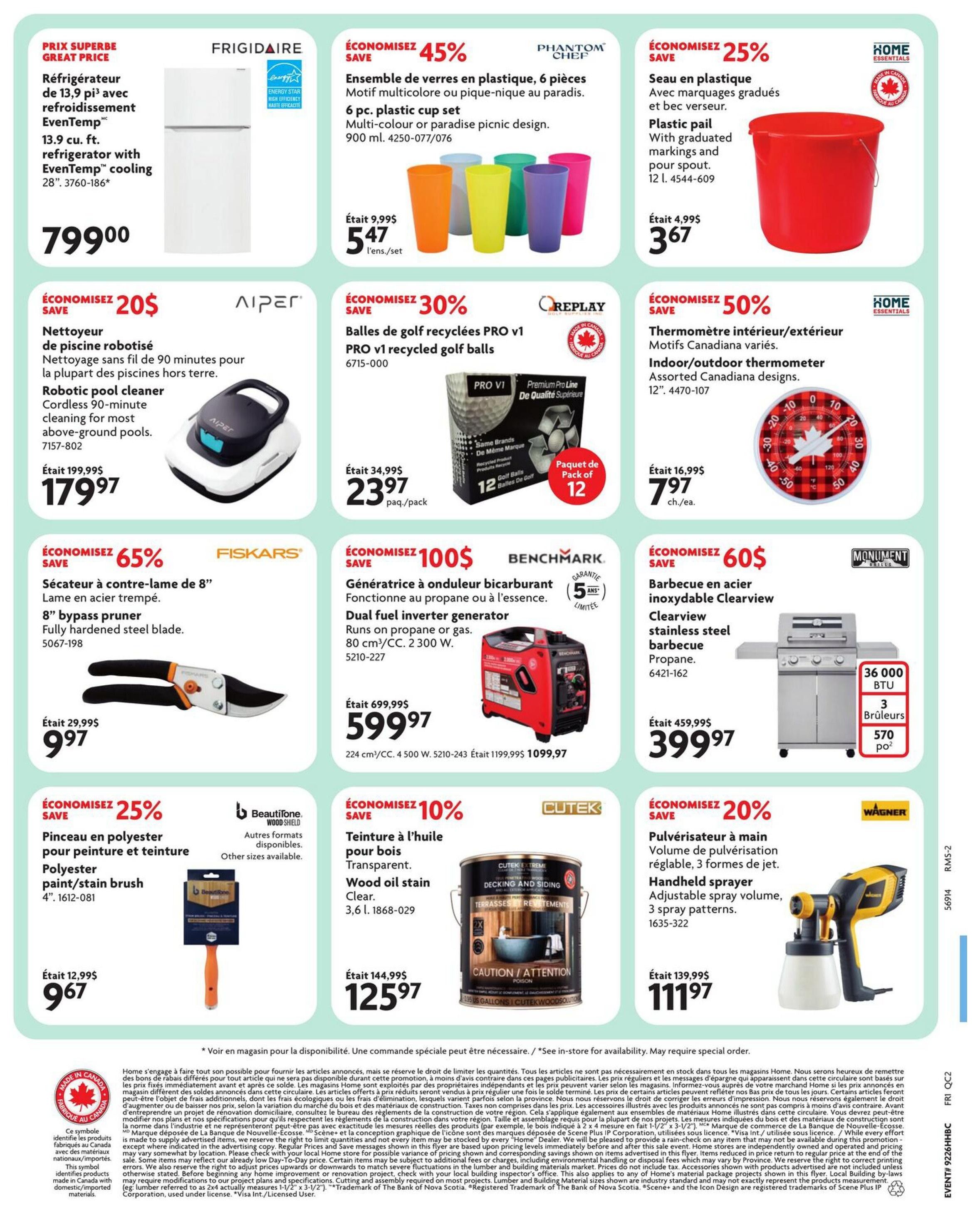 Home Hardware Building Centre (QC) Flyer June 25 to July 1