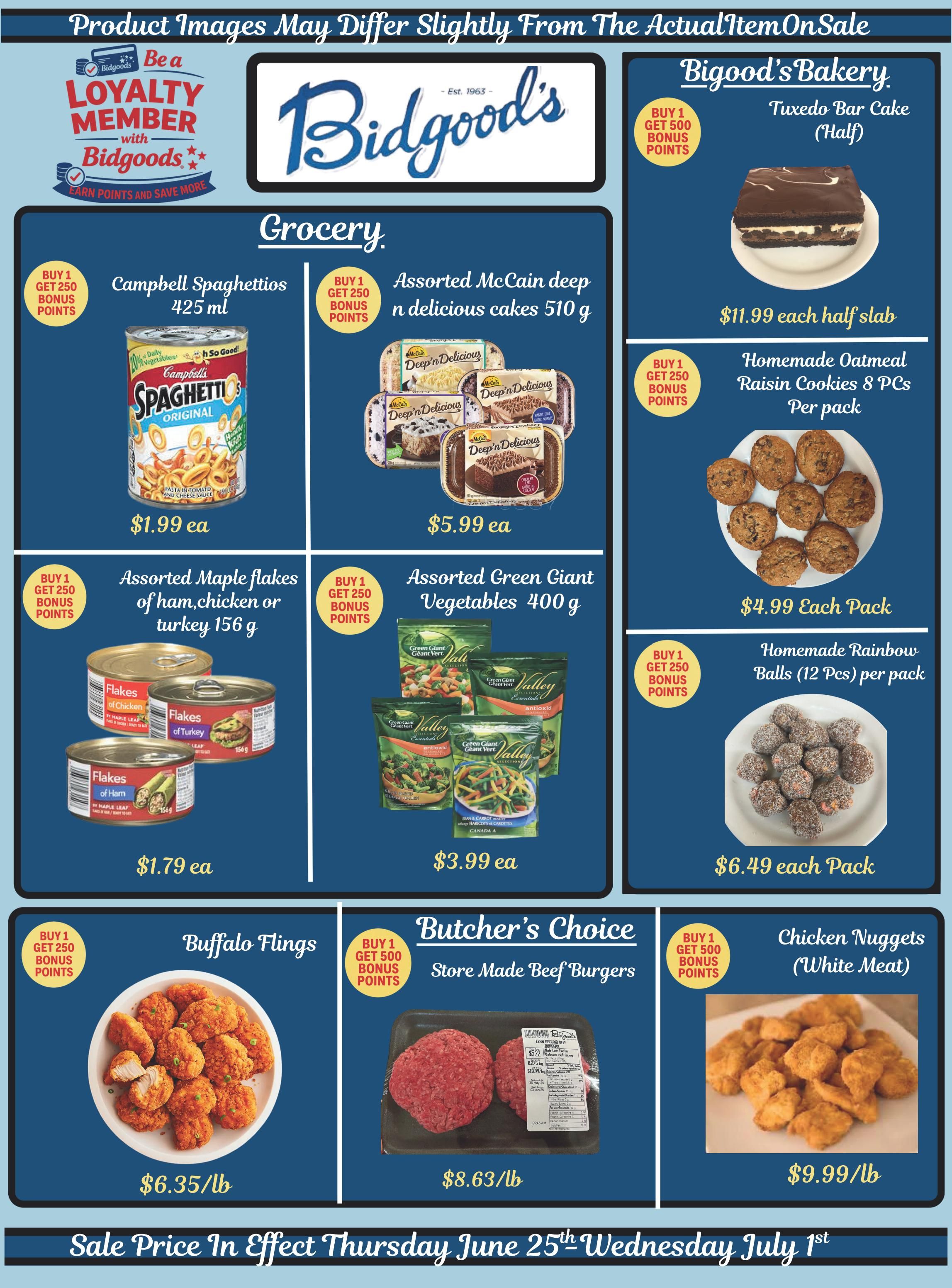 Bidgood's Flyer June 25 to July 1