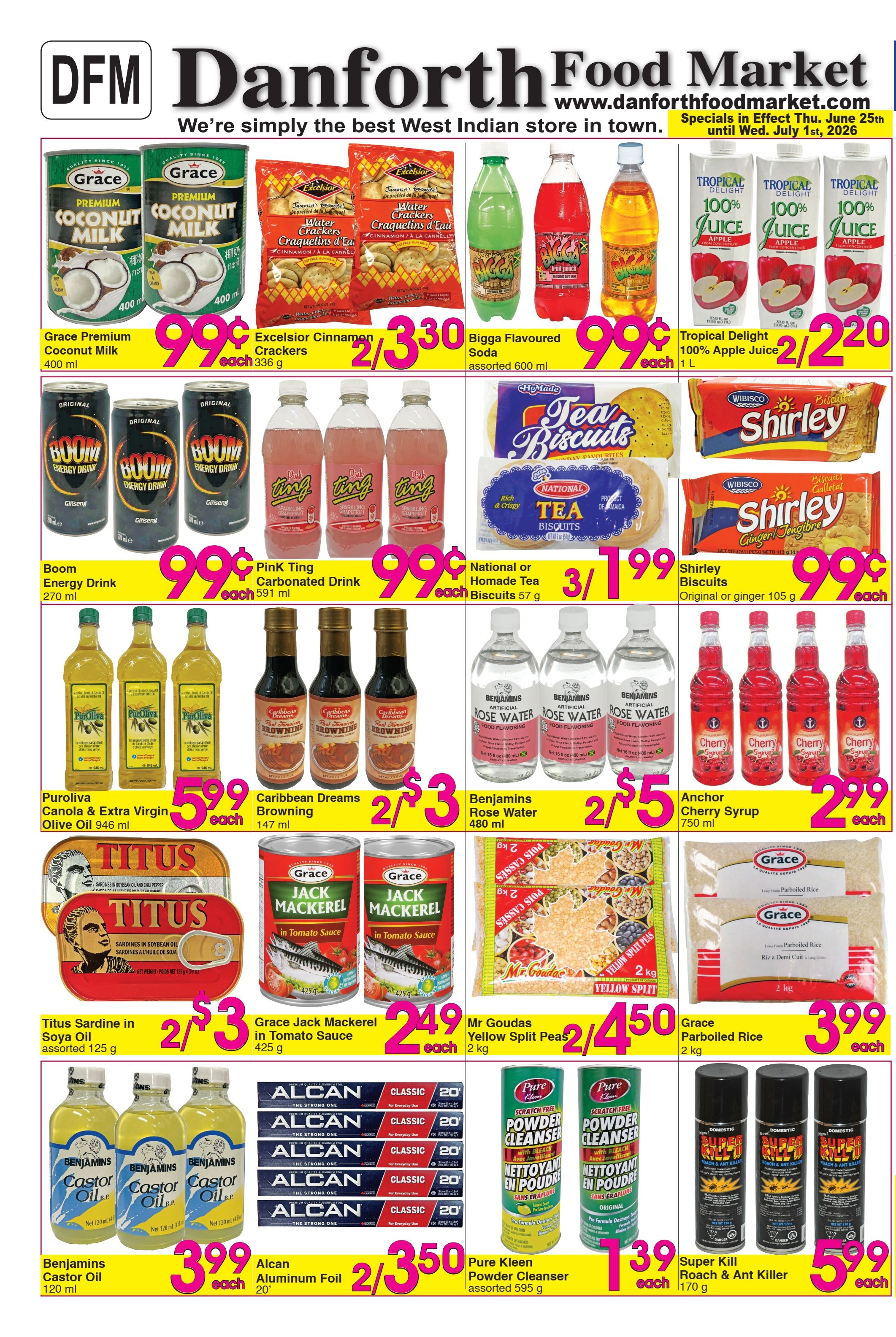 Danforth Food Market Flyer June 25 to July 1