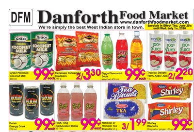 Danforth Food Market Flyer June 25 to July 1