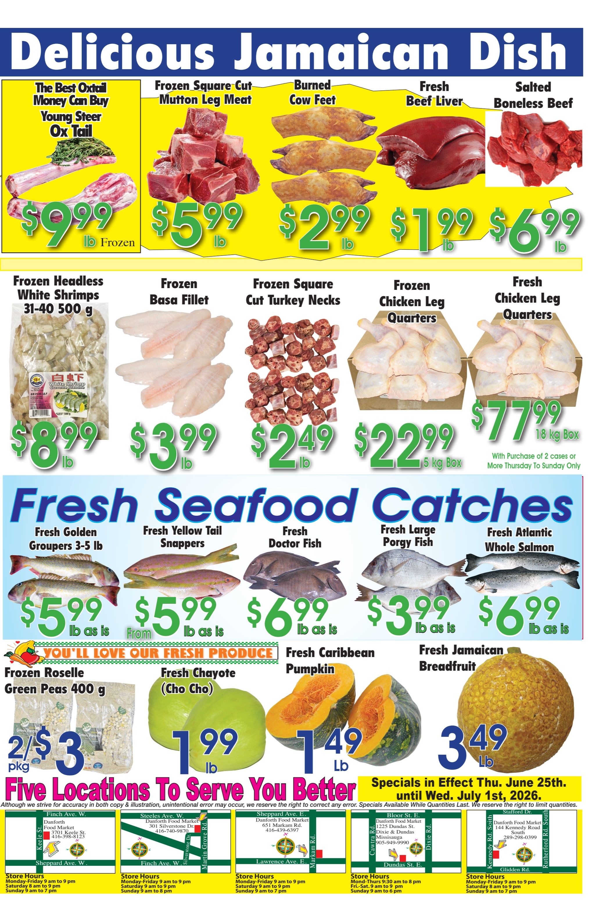 Danforth Food Market Flyer June 25 to July 1
