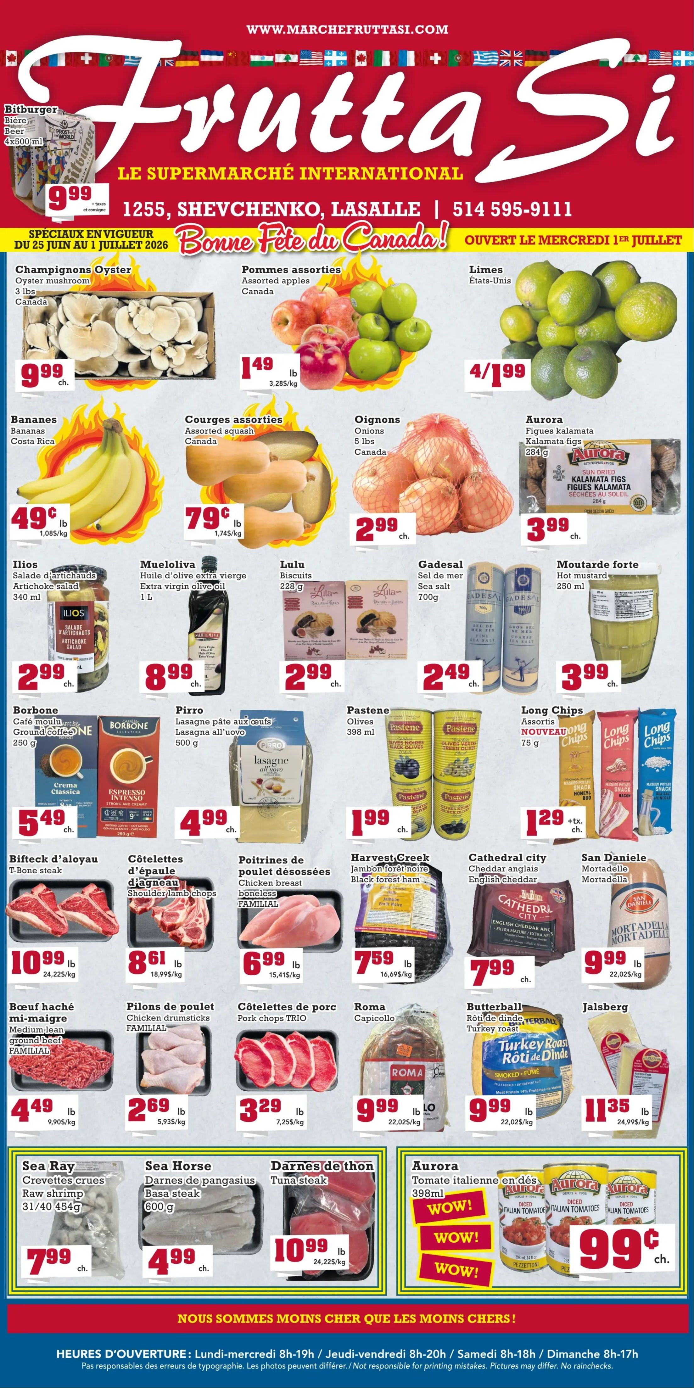 Frutta Si Flyer June 25 to July 1