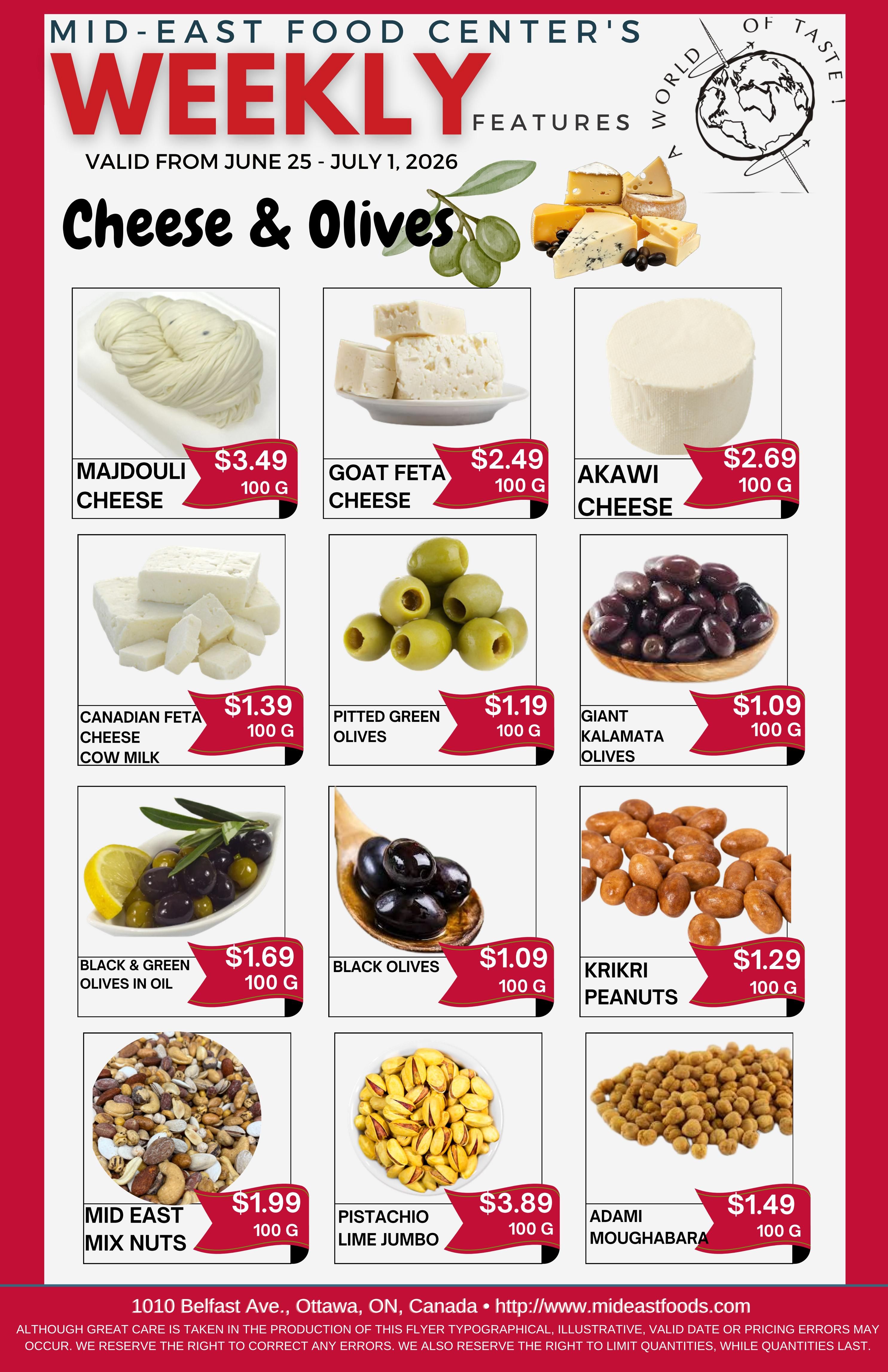 Mid-East Food Centre Flyer June 25 to July 1